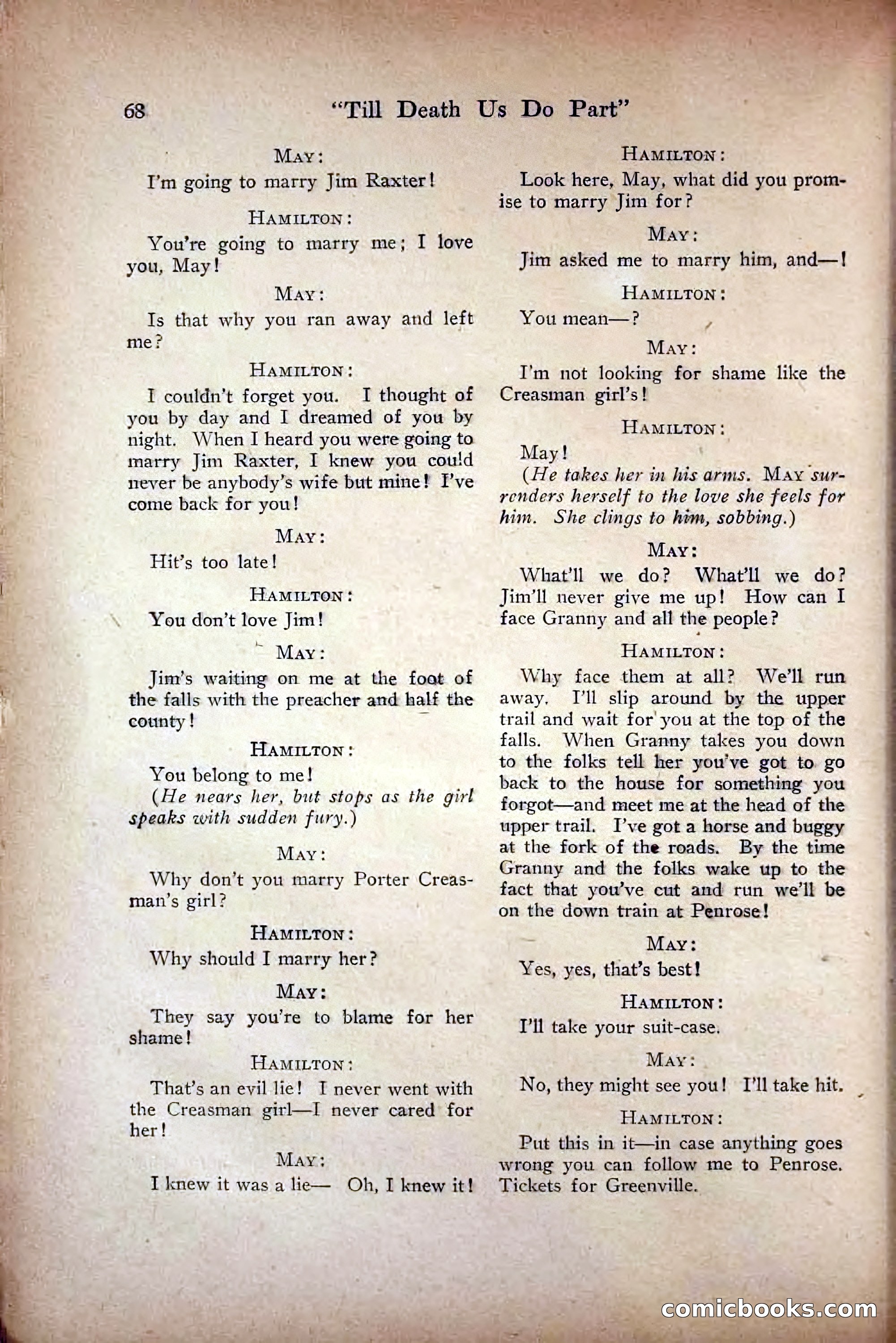 Saucy Stories, May 1919 — page 70 of 136