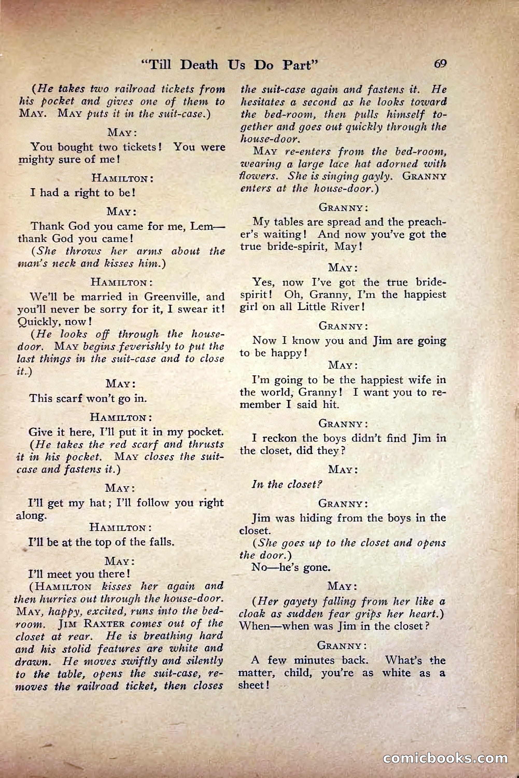 Saucy Stories, May 1919 — page 71 of 136