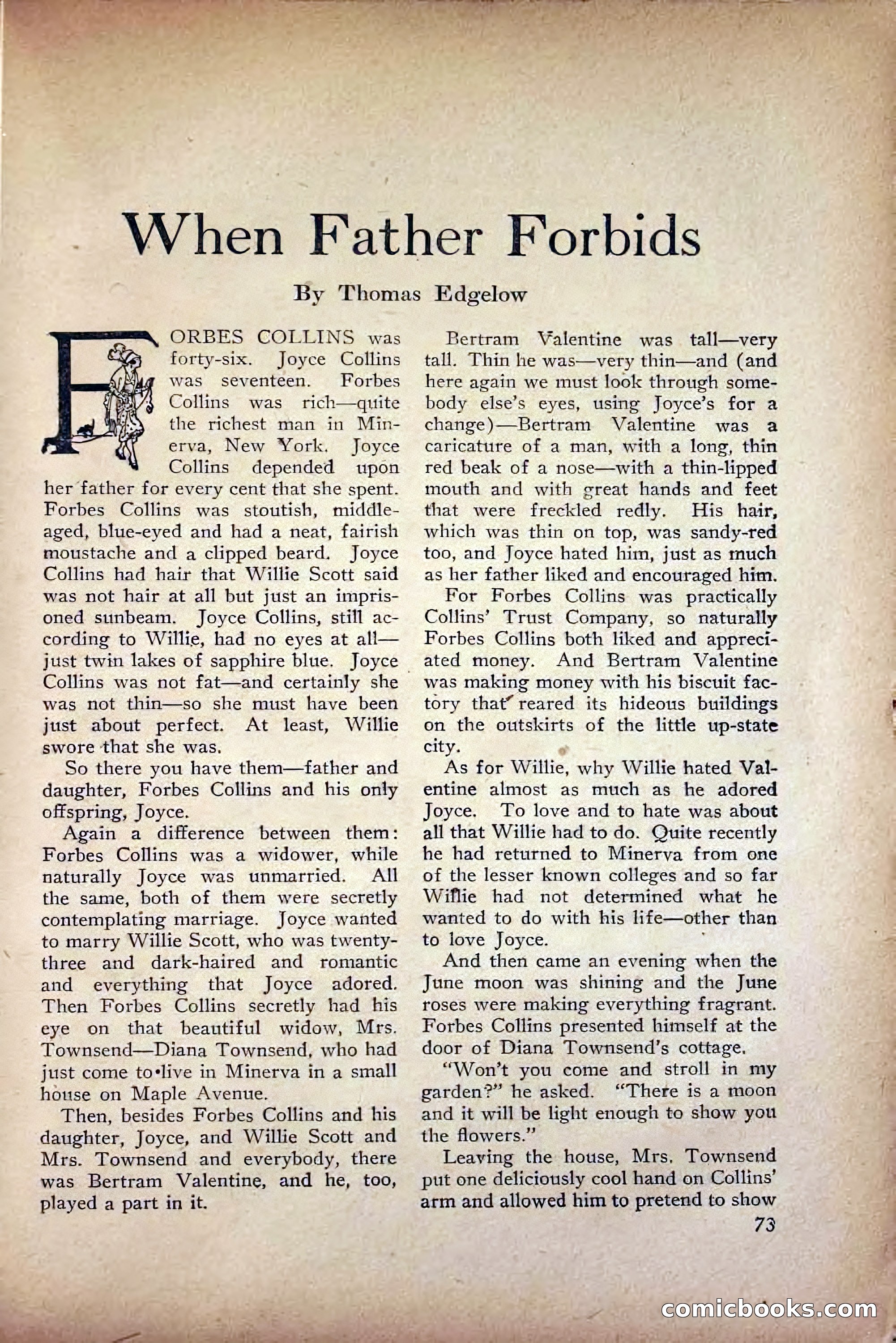Saucy Stories, May 1919 — page 75 of 136