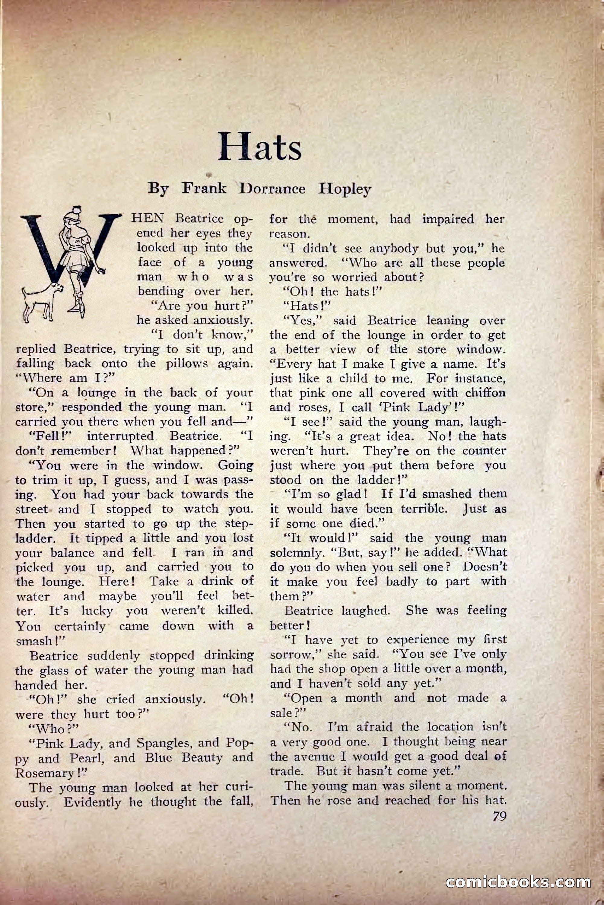 Saucy Stories, May 1919 — page 81 of 136