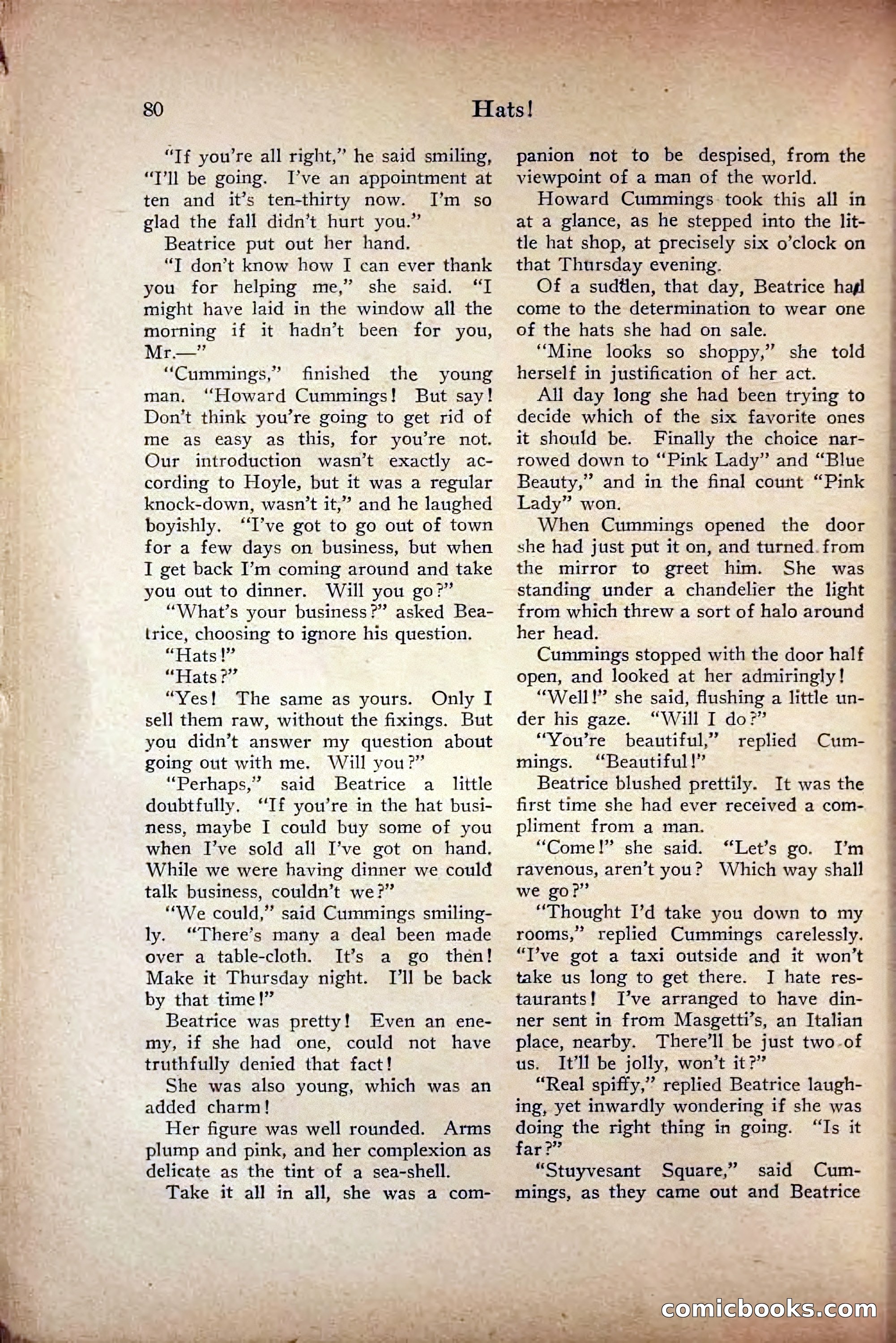 Saucy Stories, May 1919 — page 82 of 136