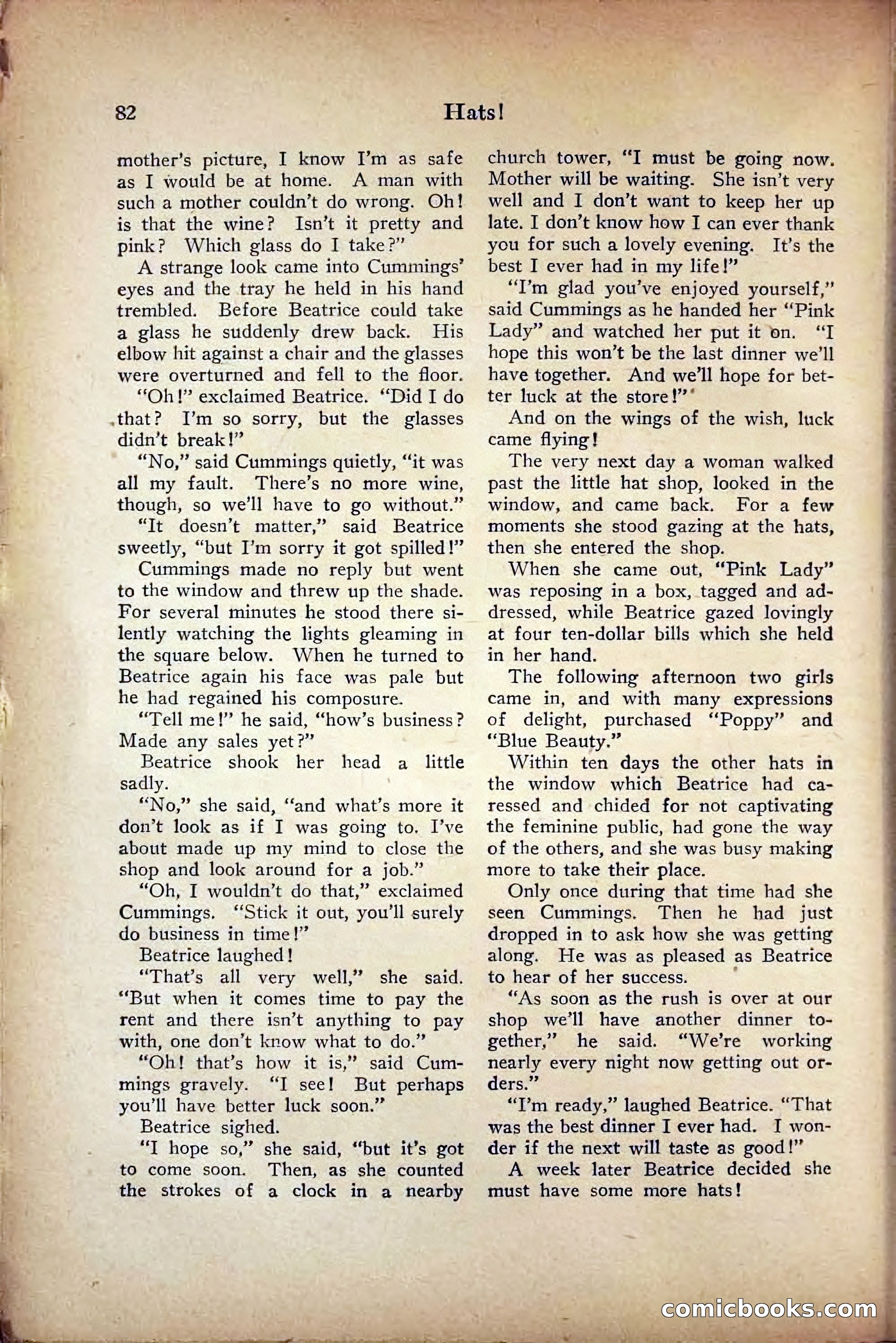 Saucy Stories, May 1919 — page 84 of 136