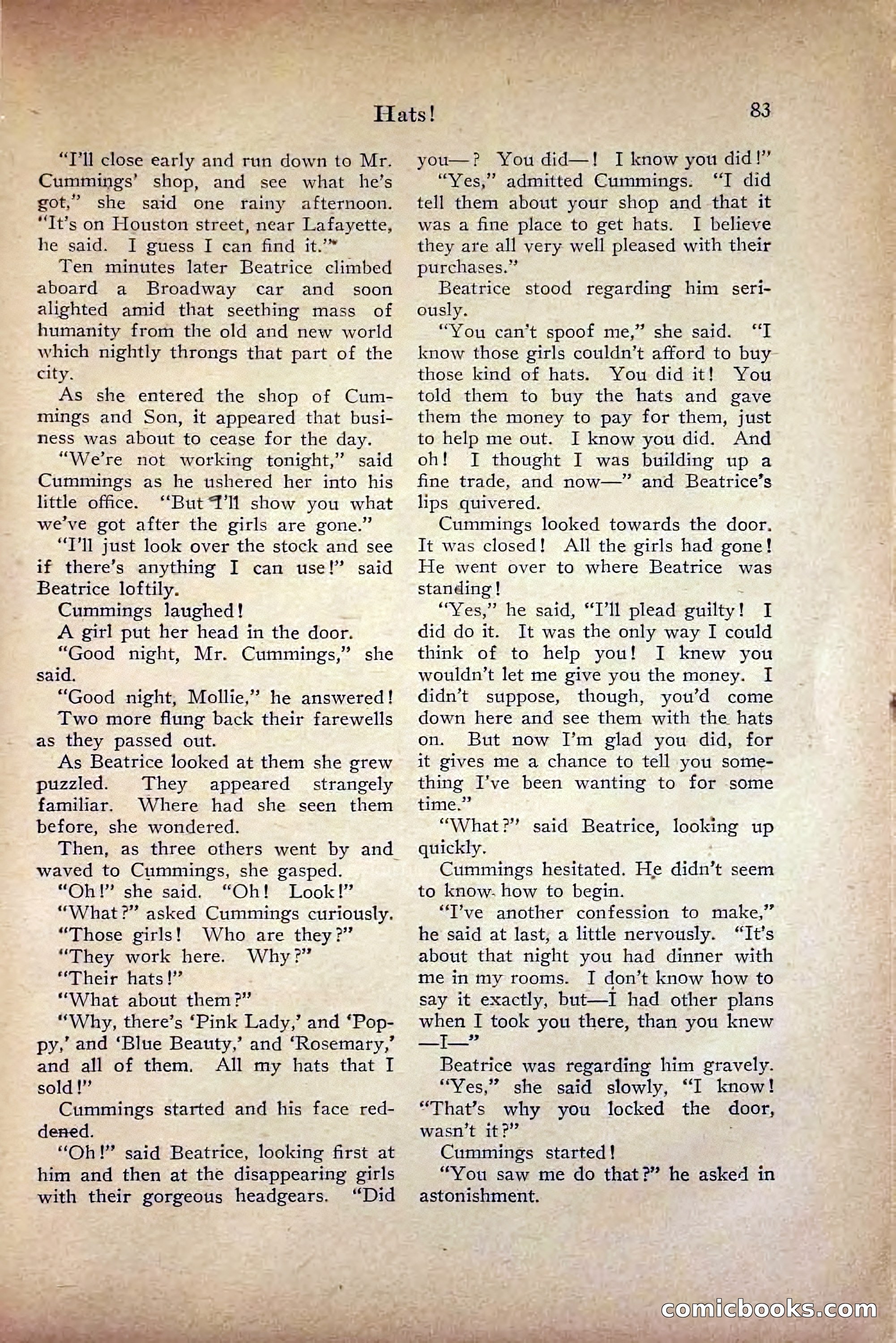 Saucy Stories, May 1919 — page 85 of 136