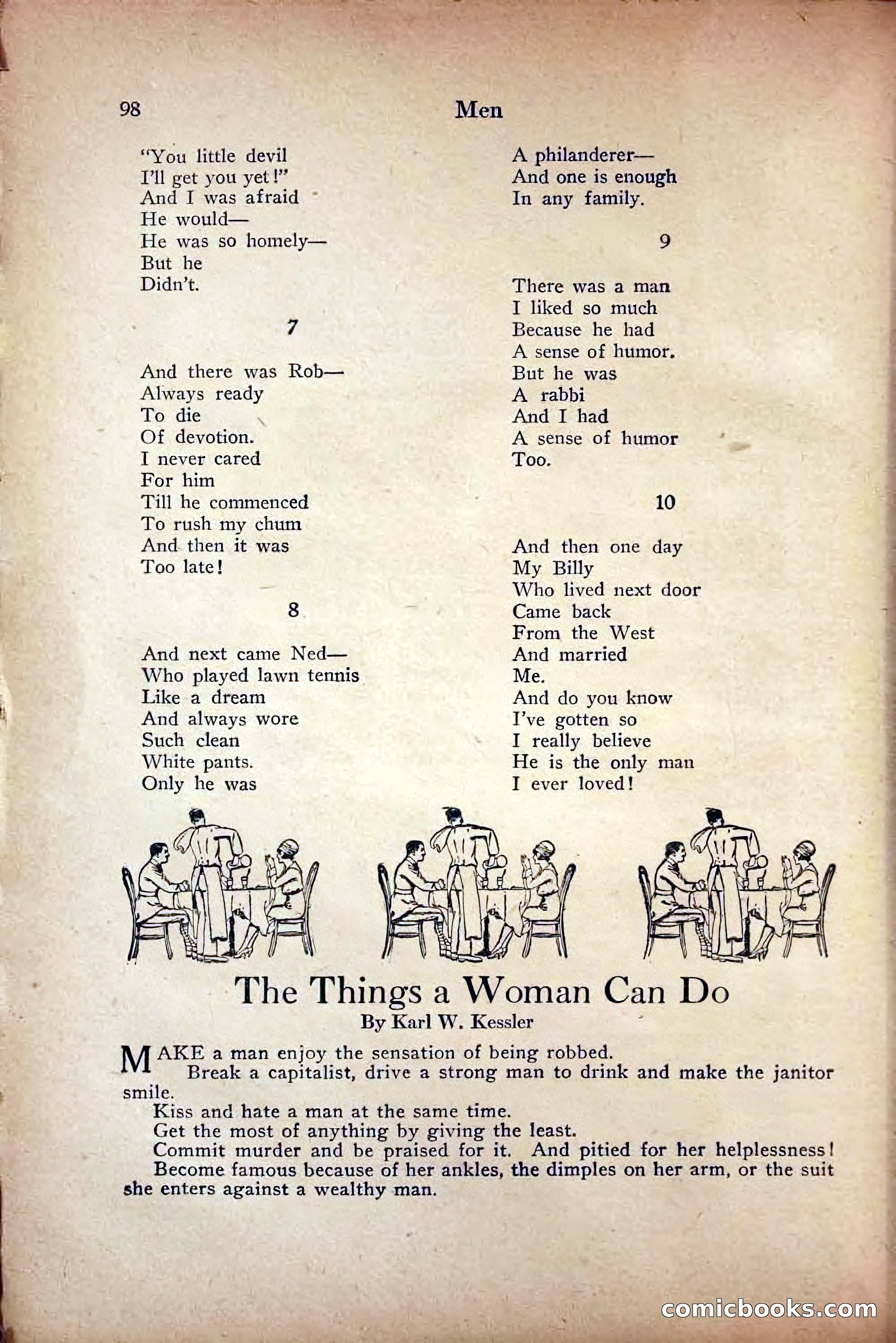 Saucy Stories, May 1919 — page 100 of 136
