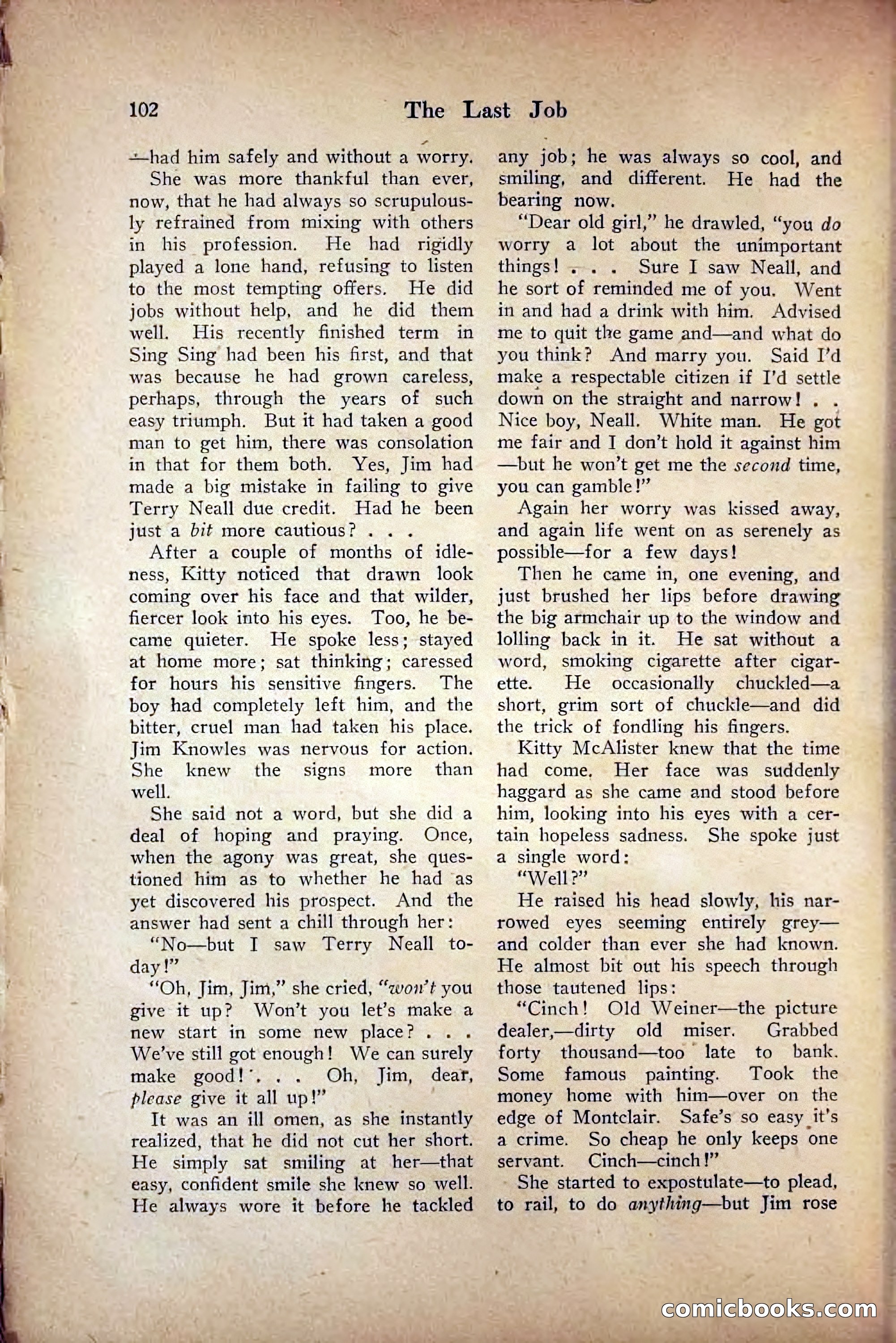 Saucy Stories, May 1919 — page 104 of 136