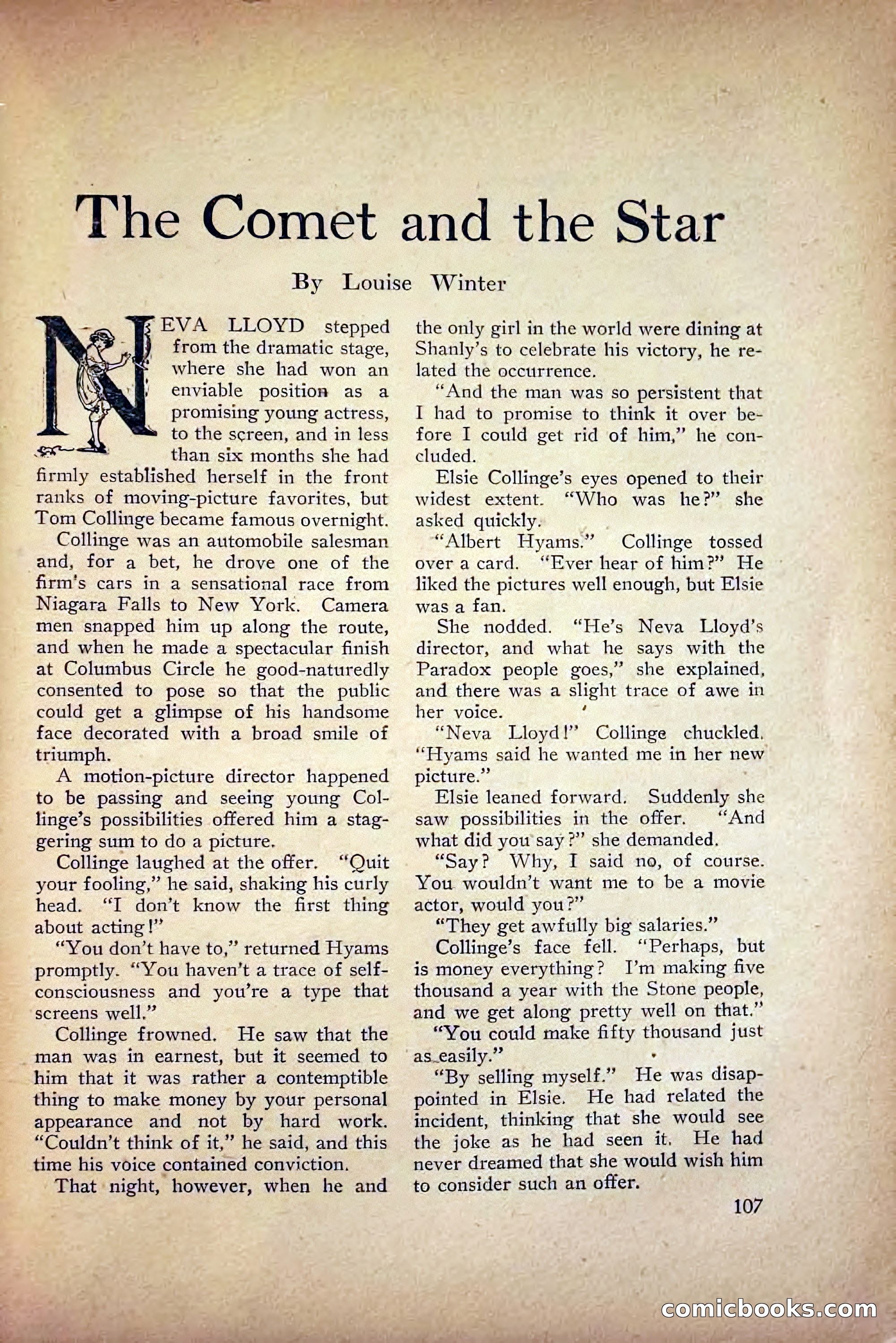 Saucy Stories, May 1919 — page 109 of 136