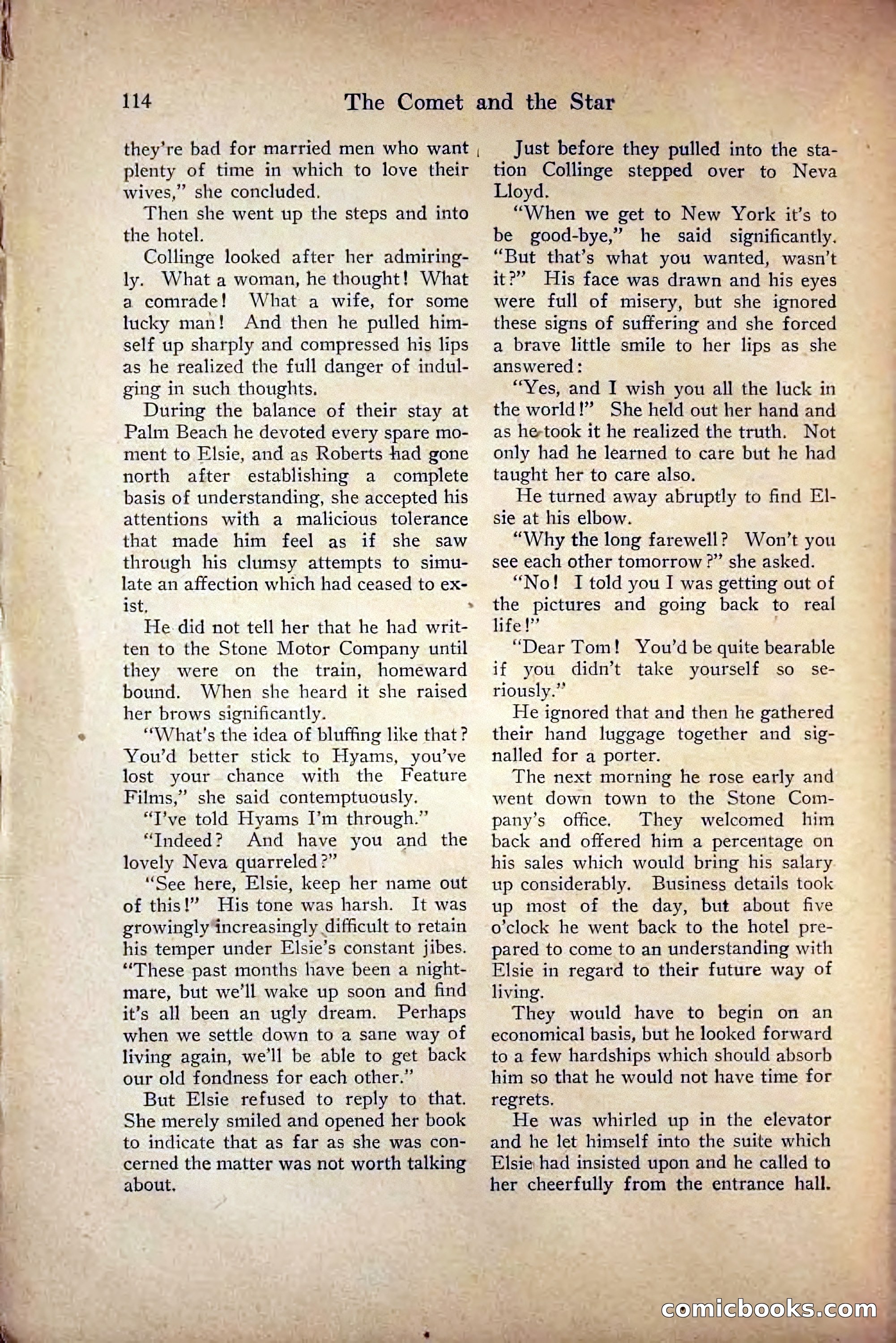 Saucy Stories, May 1919 — page 116 of 136