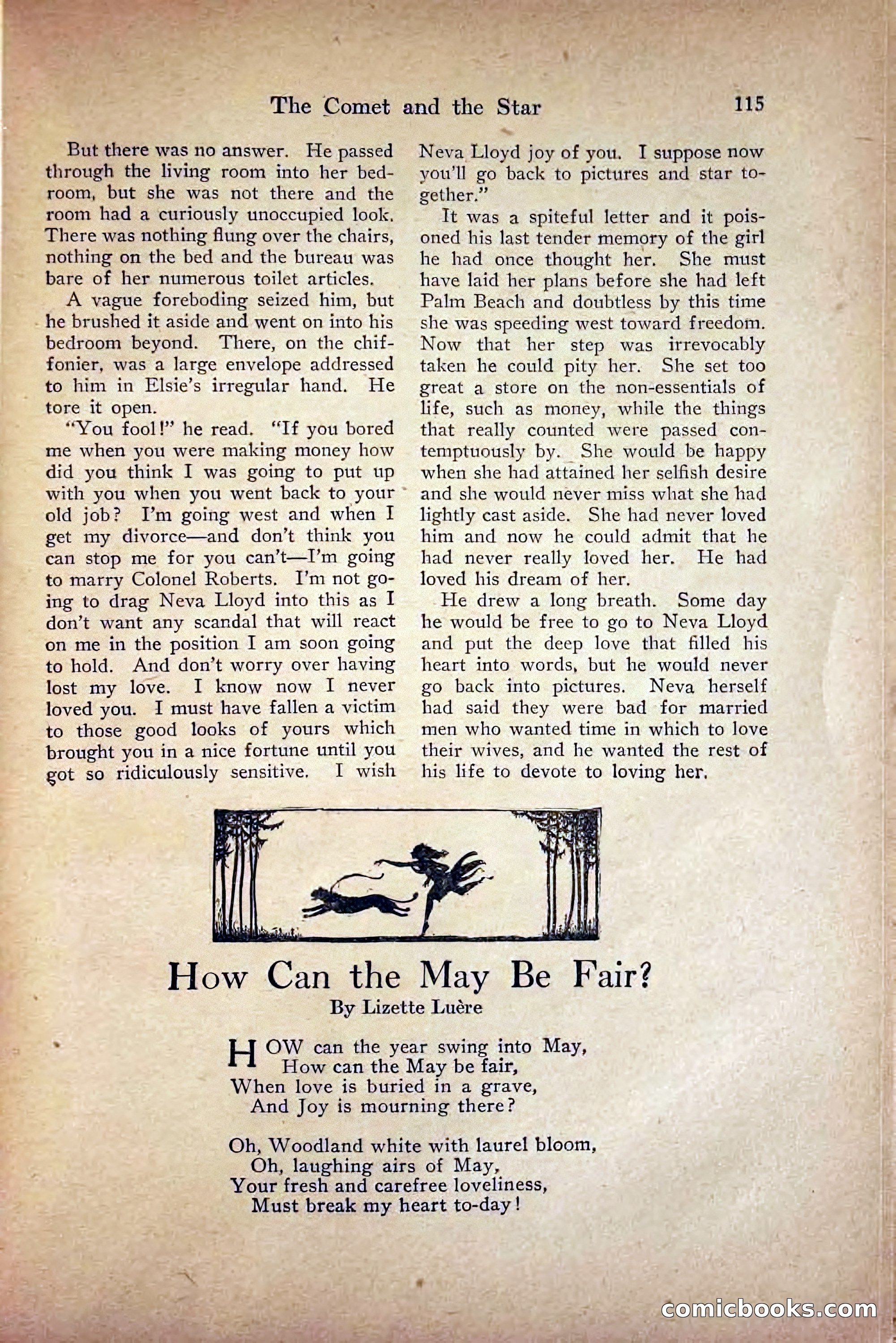 Saucy Stories, May 1919 — page 117 of 136