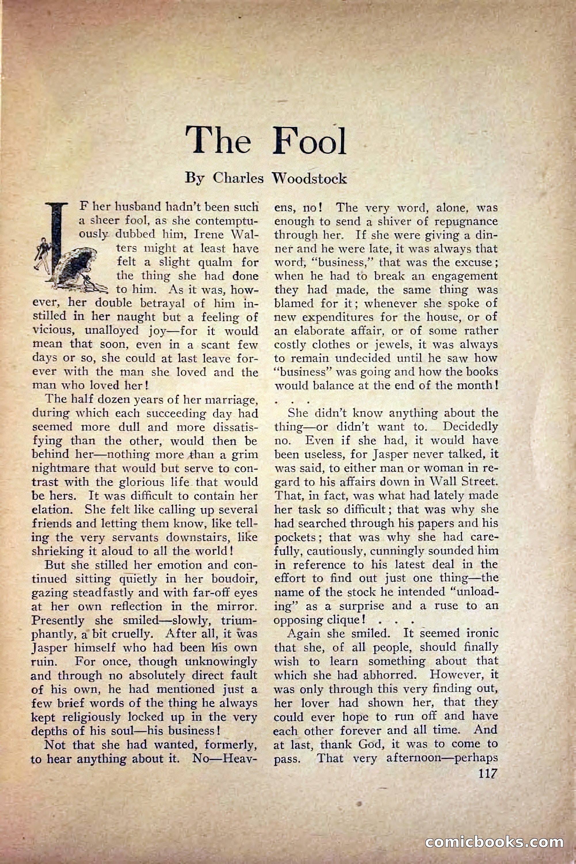 Saucy Stories, May 1919 — page 119 of 136