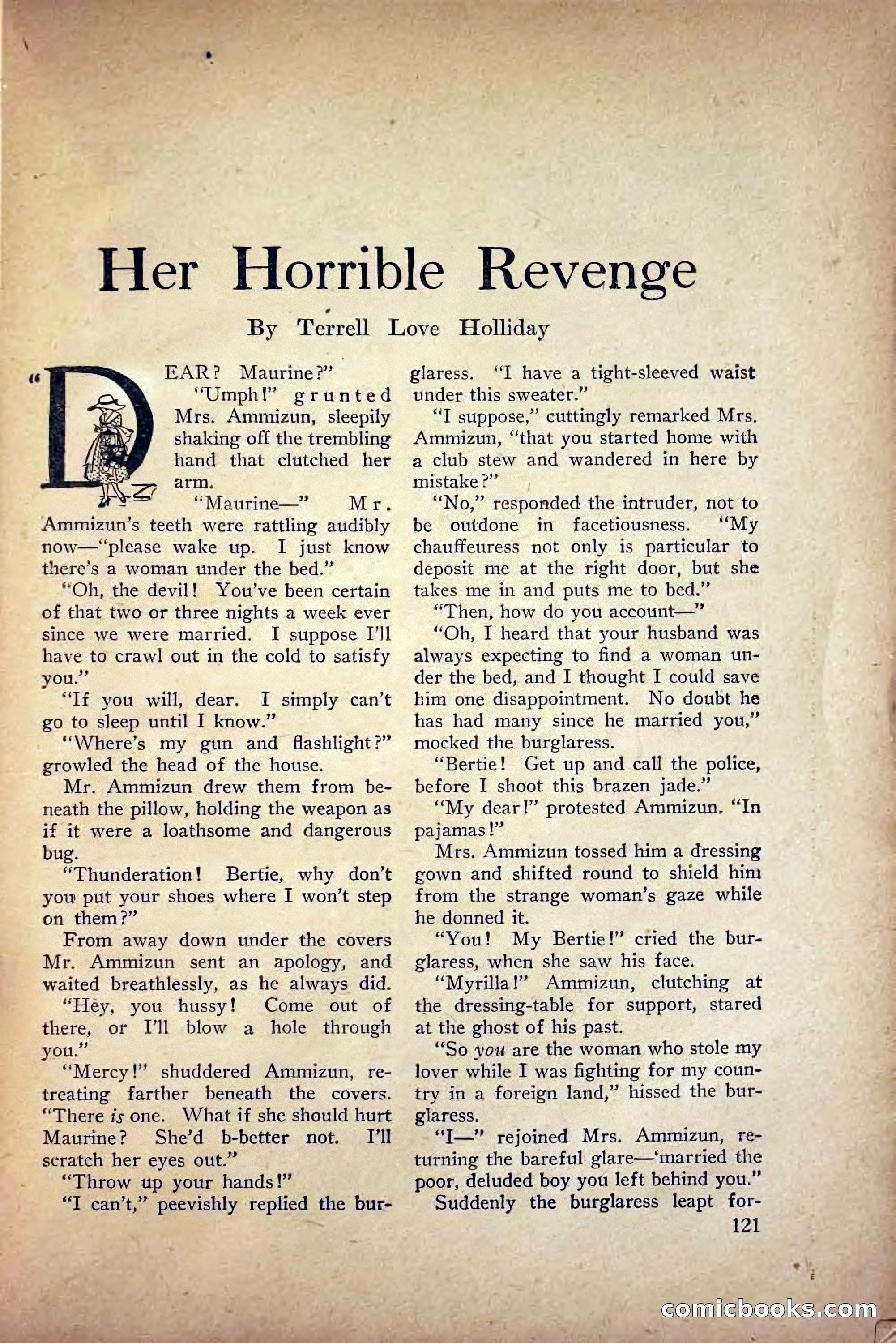 Saucy Stories, May 1919 — page 123 of 136