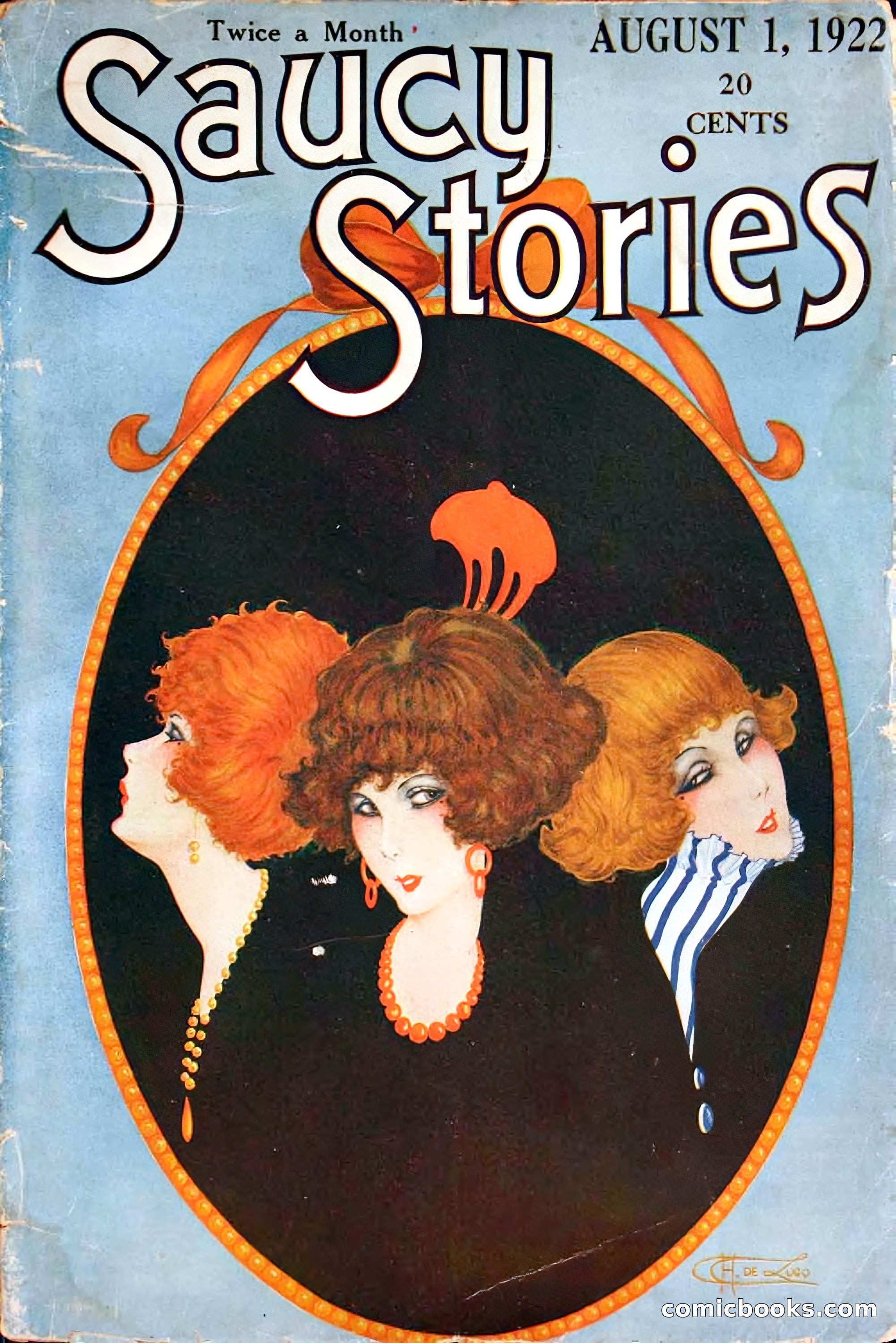 Saucy Stories, August 1, 1922
