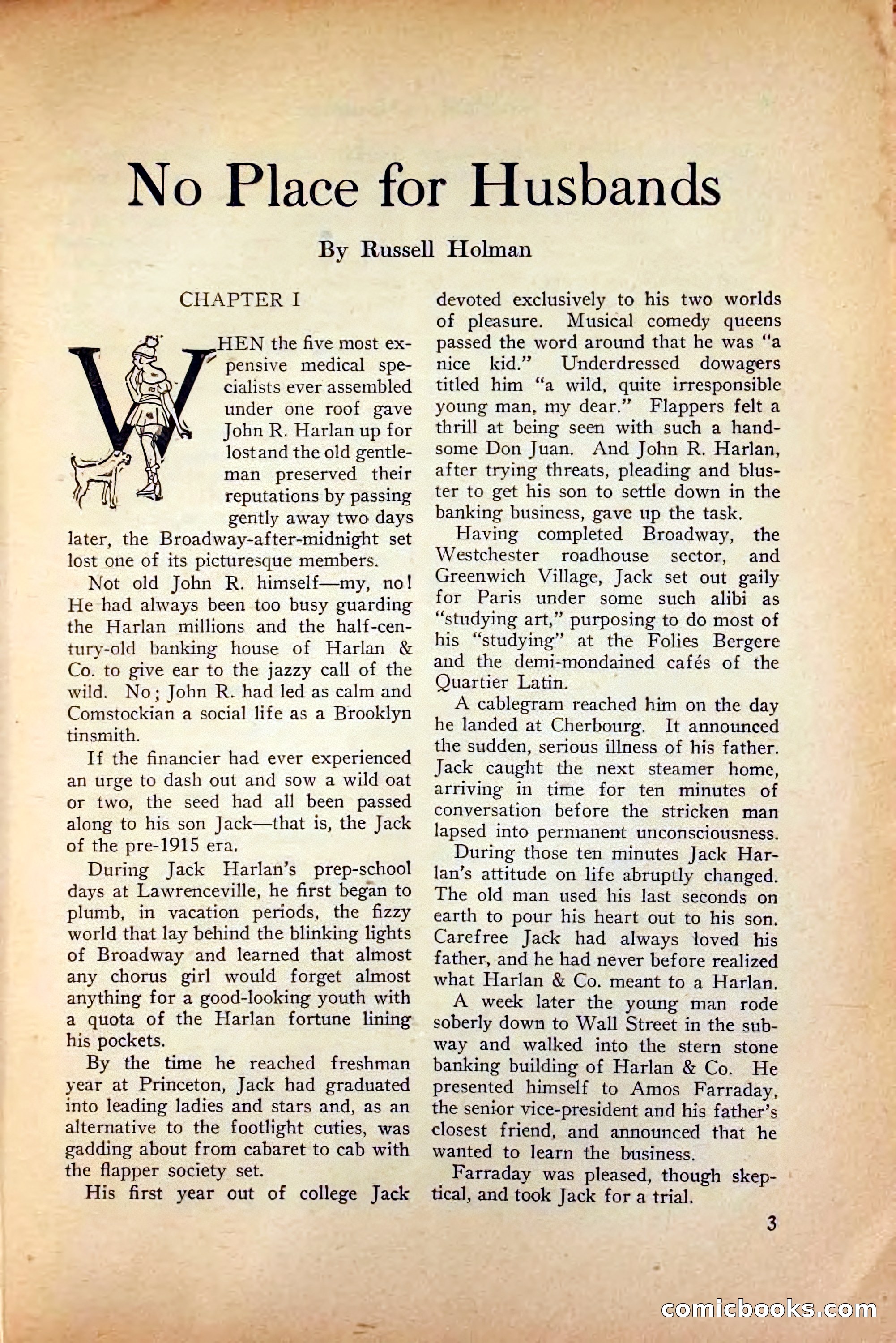Saucy Stories, August 1, 1922 — page 5 of 132