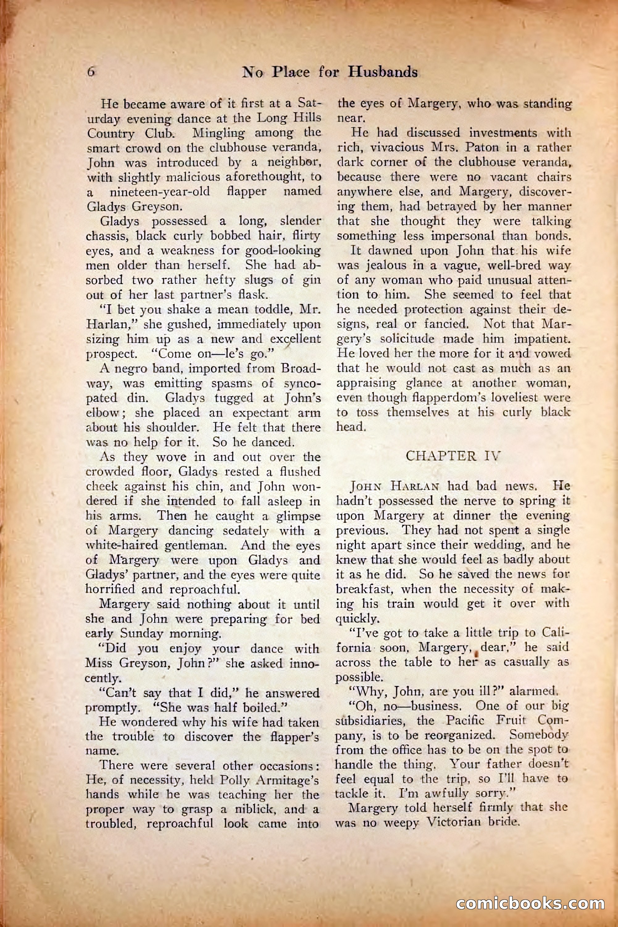 Saucy Stories, August 1, 1922 — page 8 of 132