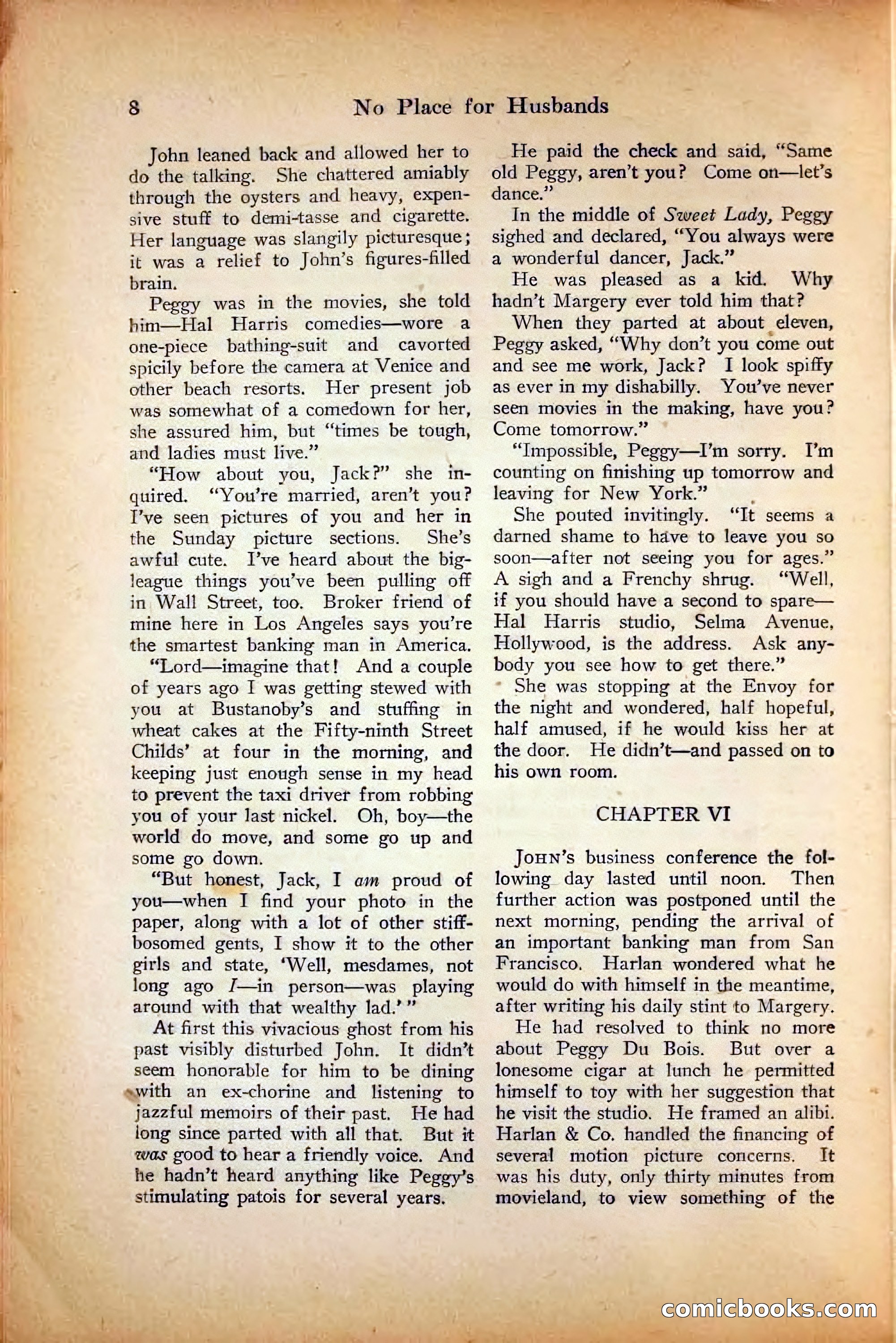 Saucy Stories, August 1, 1922 — page 10 of 132
