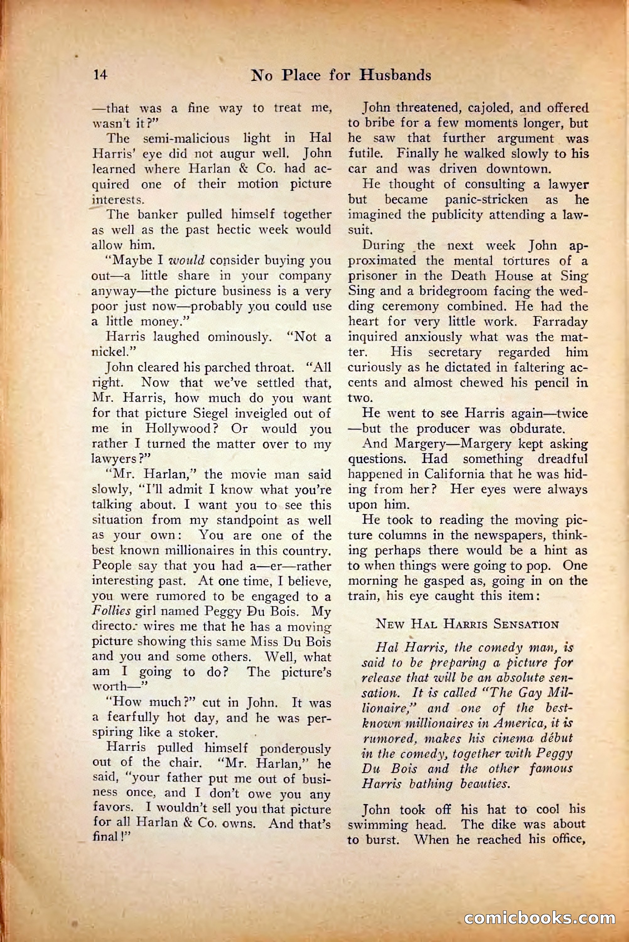 Saucy Stories, August 1, 1922 — page 16 of 132