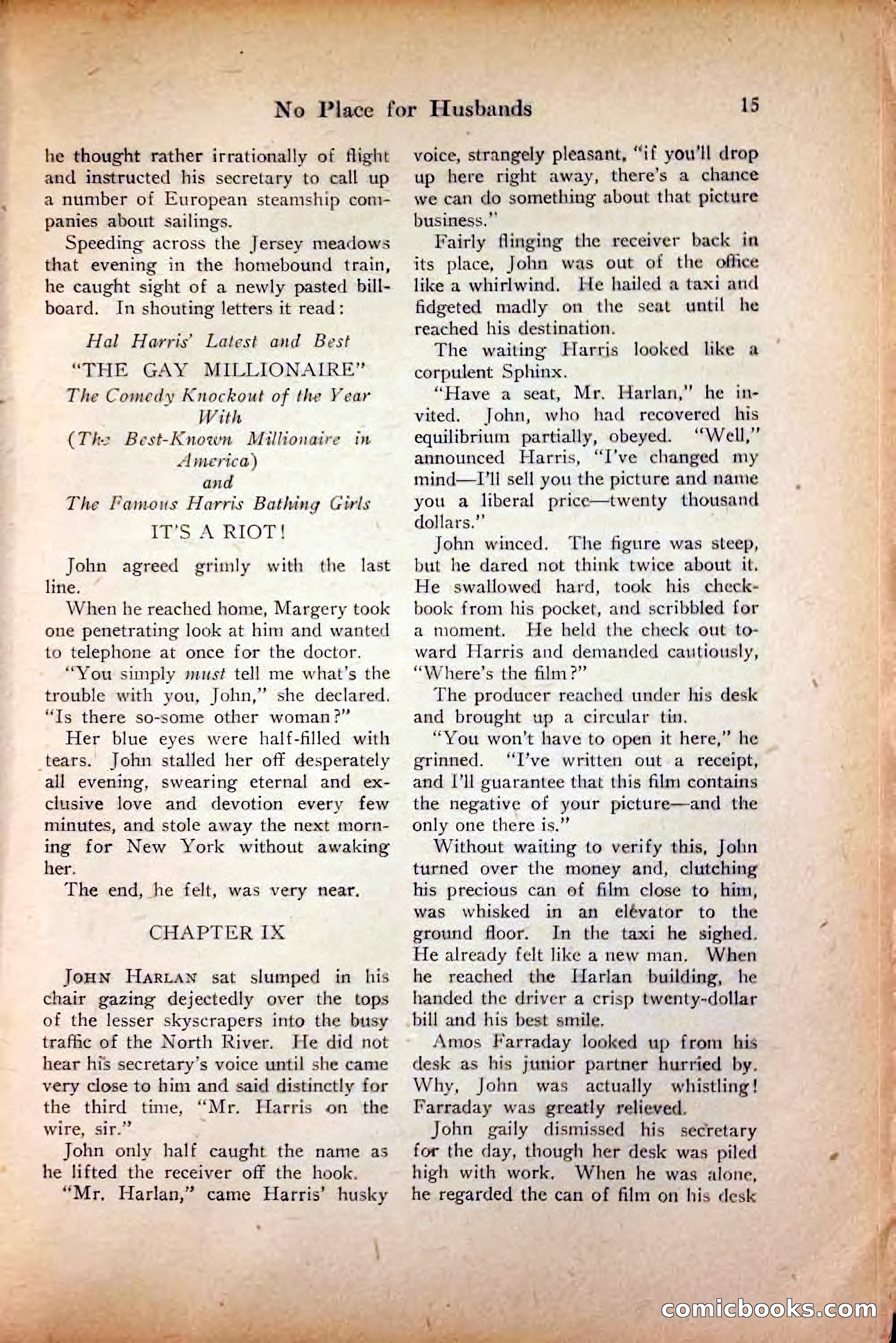 Saucy Stories, August 1, 1922 — page 17 of 132