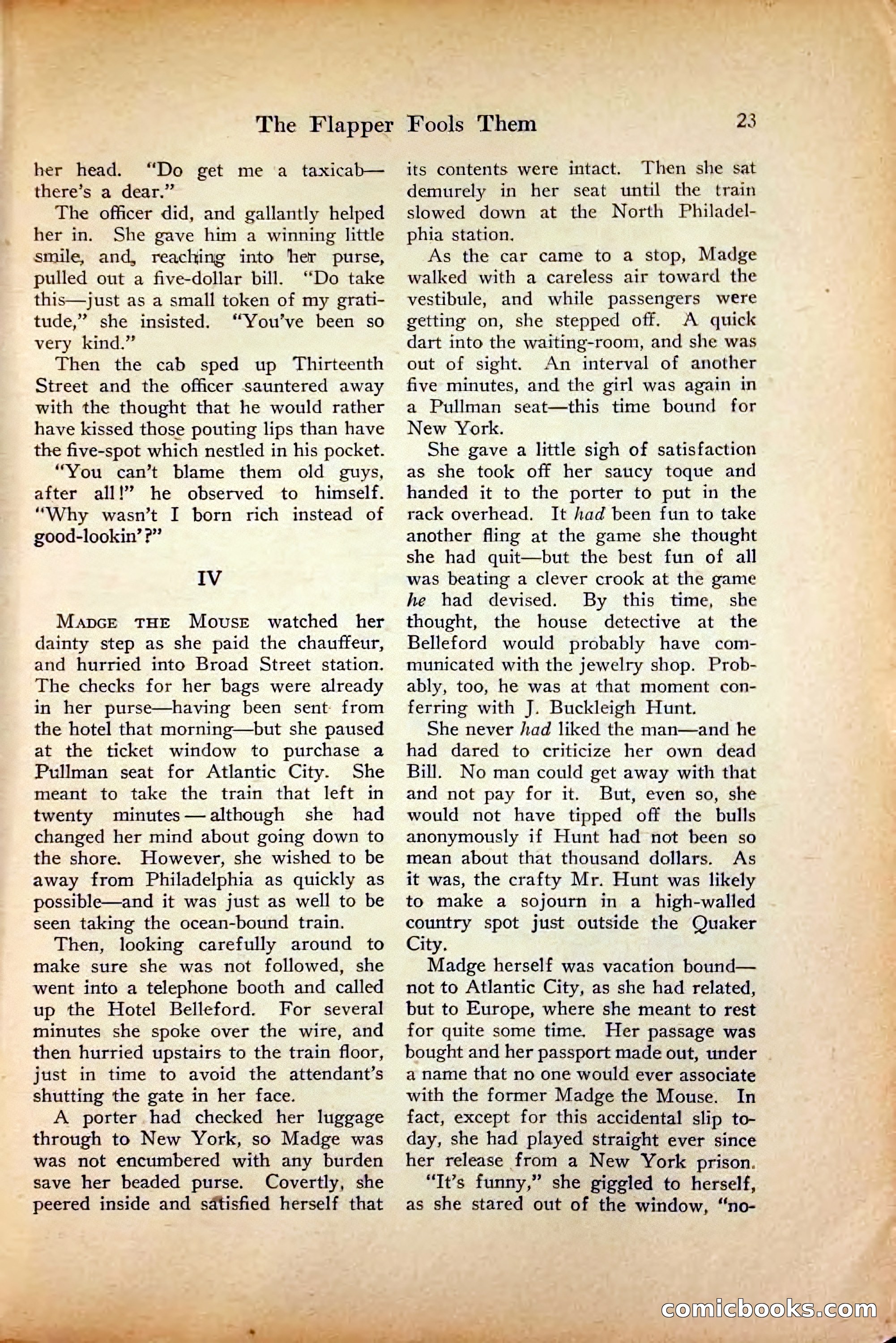 Saucy Stories, August 1, 1922 — page 25 of 132