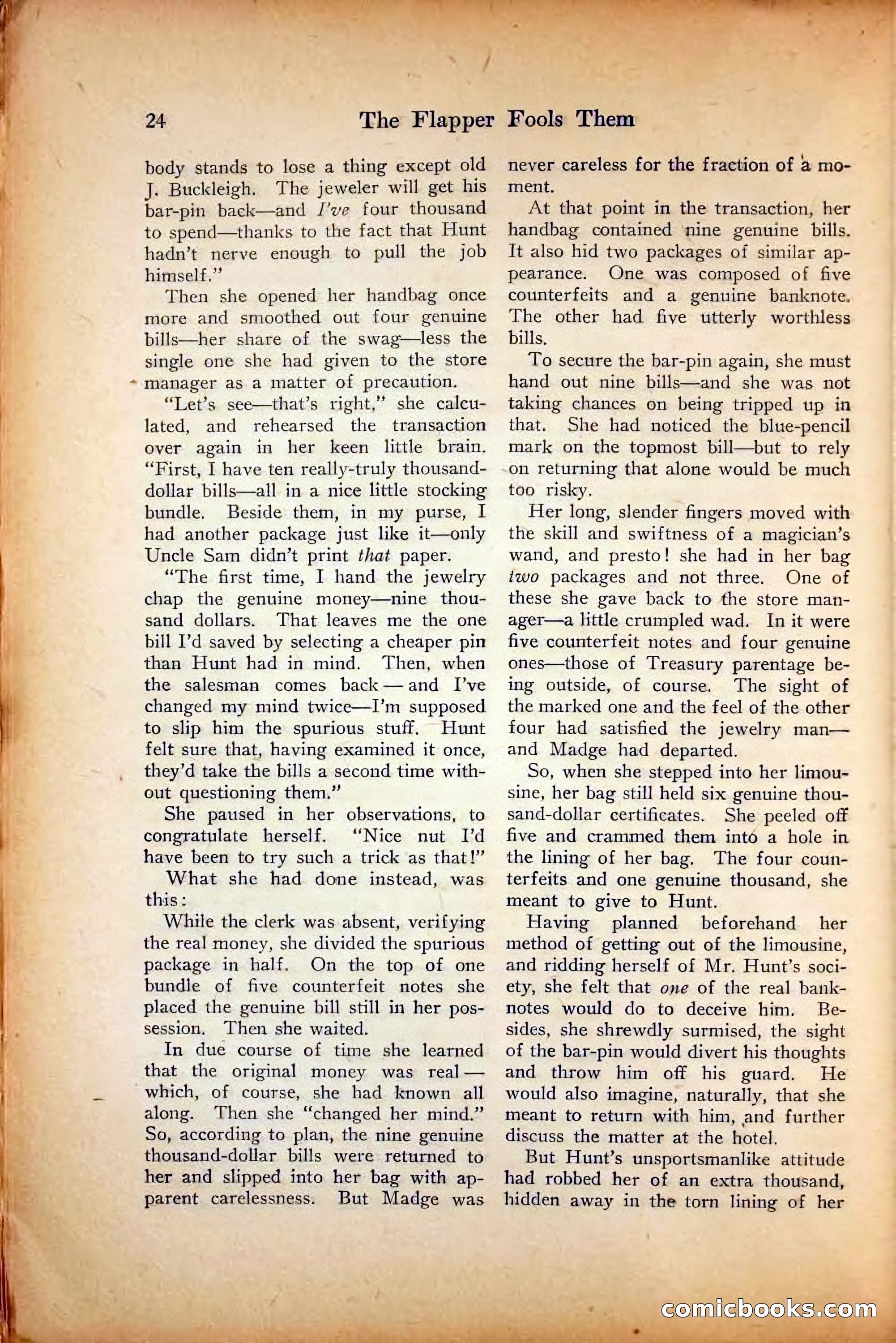 Saucy Stories, August 1, 1922 — page 26 of 132