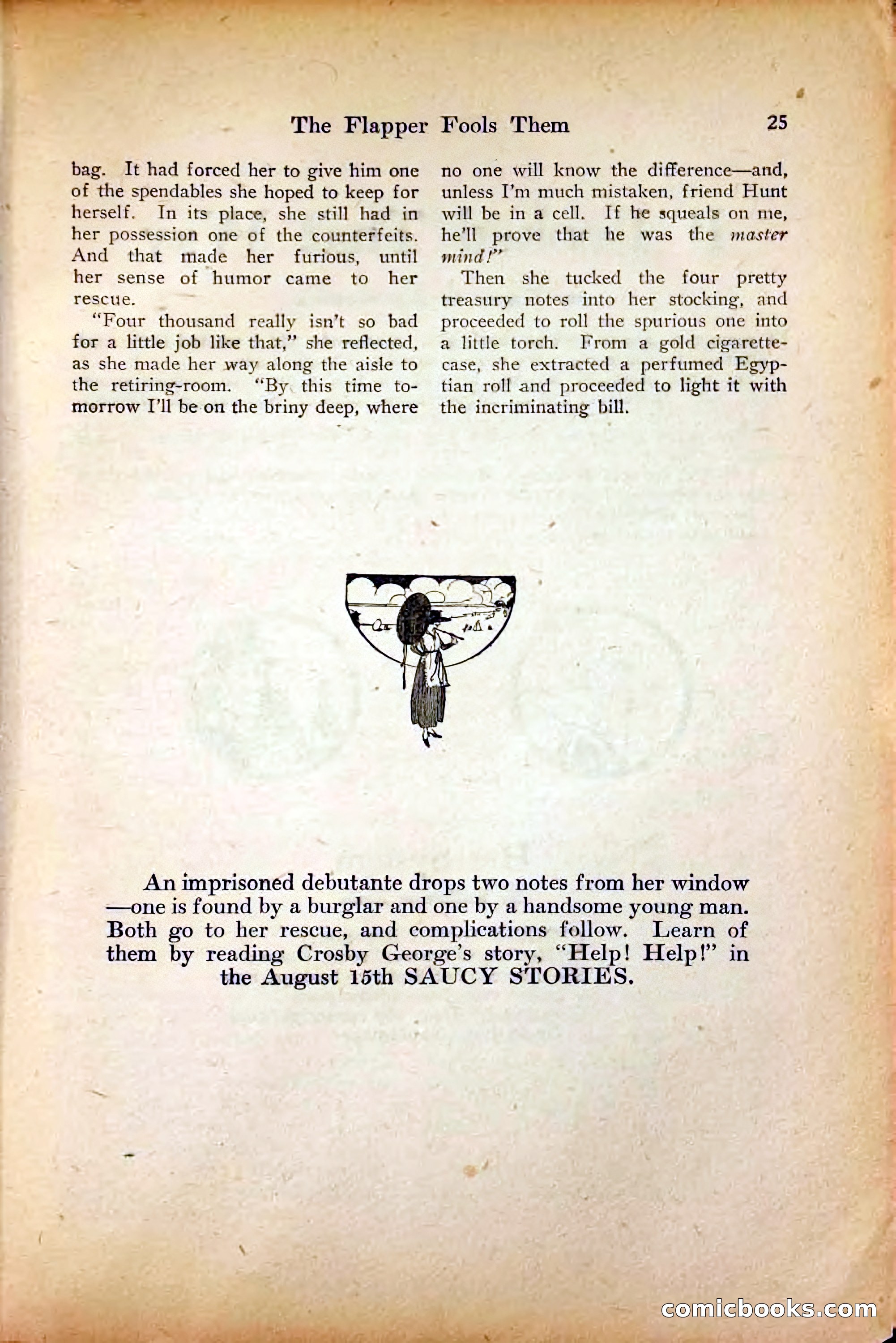 Saucy Stories, August 1, 1922 — page 27 of 132