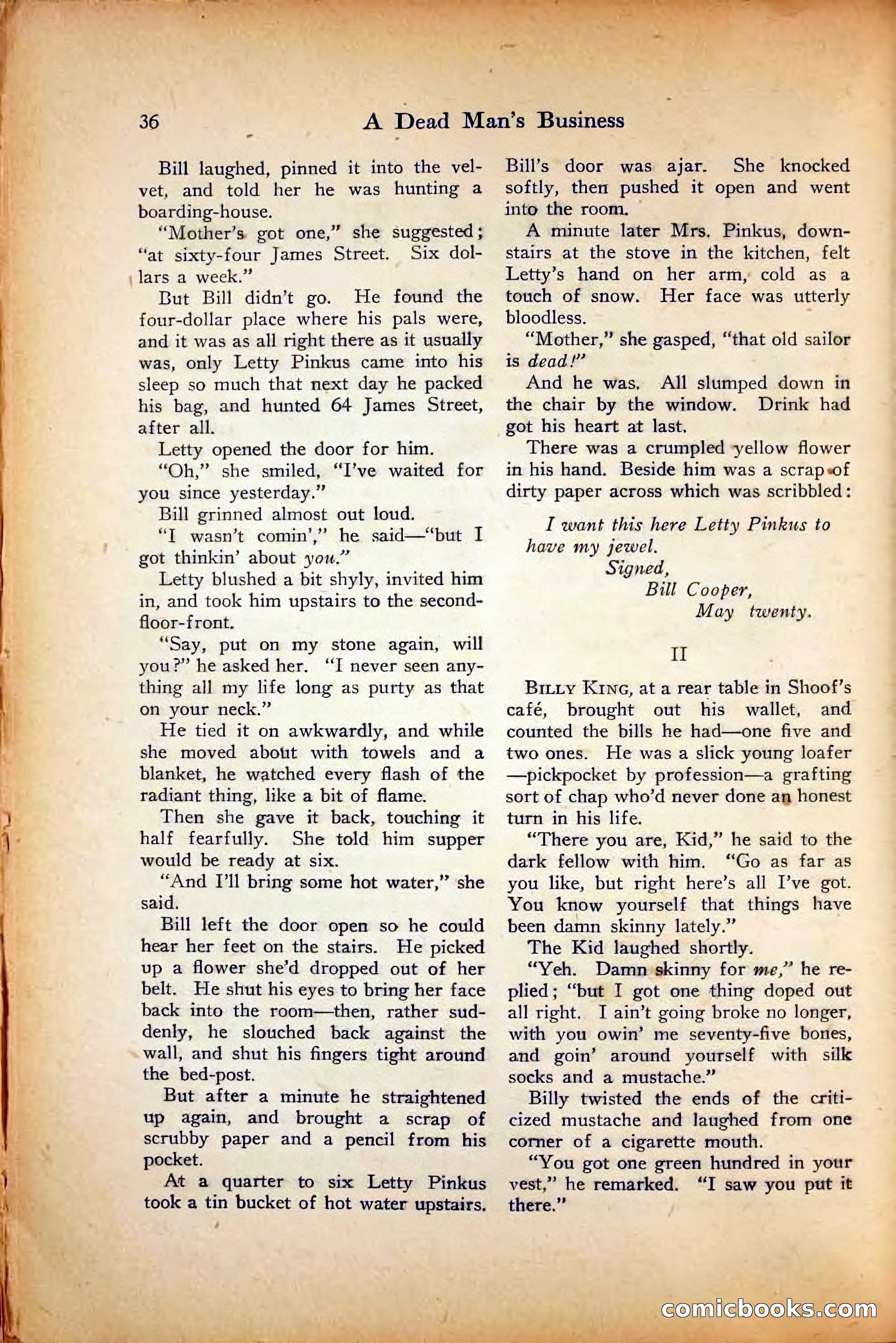 Saucy Stories, August 1, 1922 — page 38 of 132