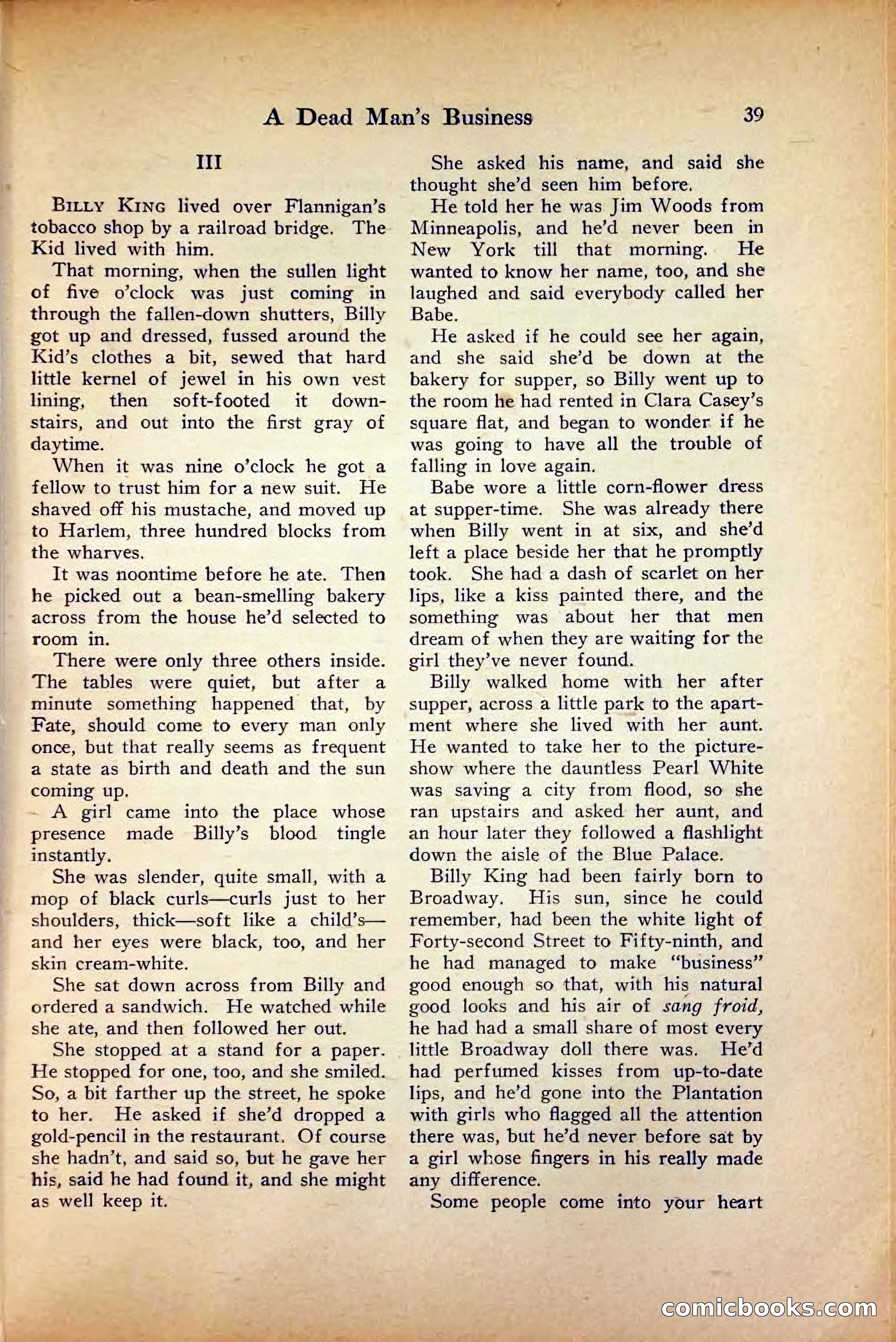 Saucy Stories, August 1, 1922 — page 41 of 132