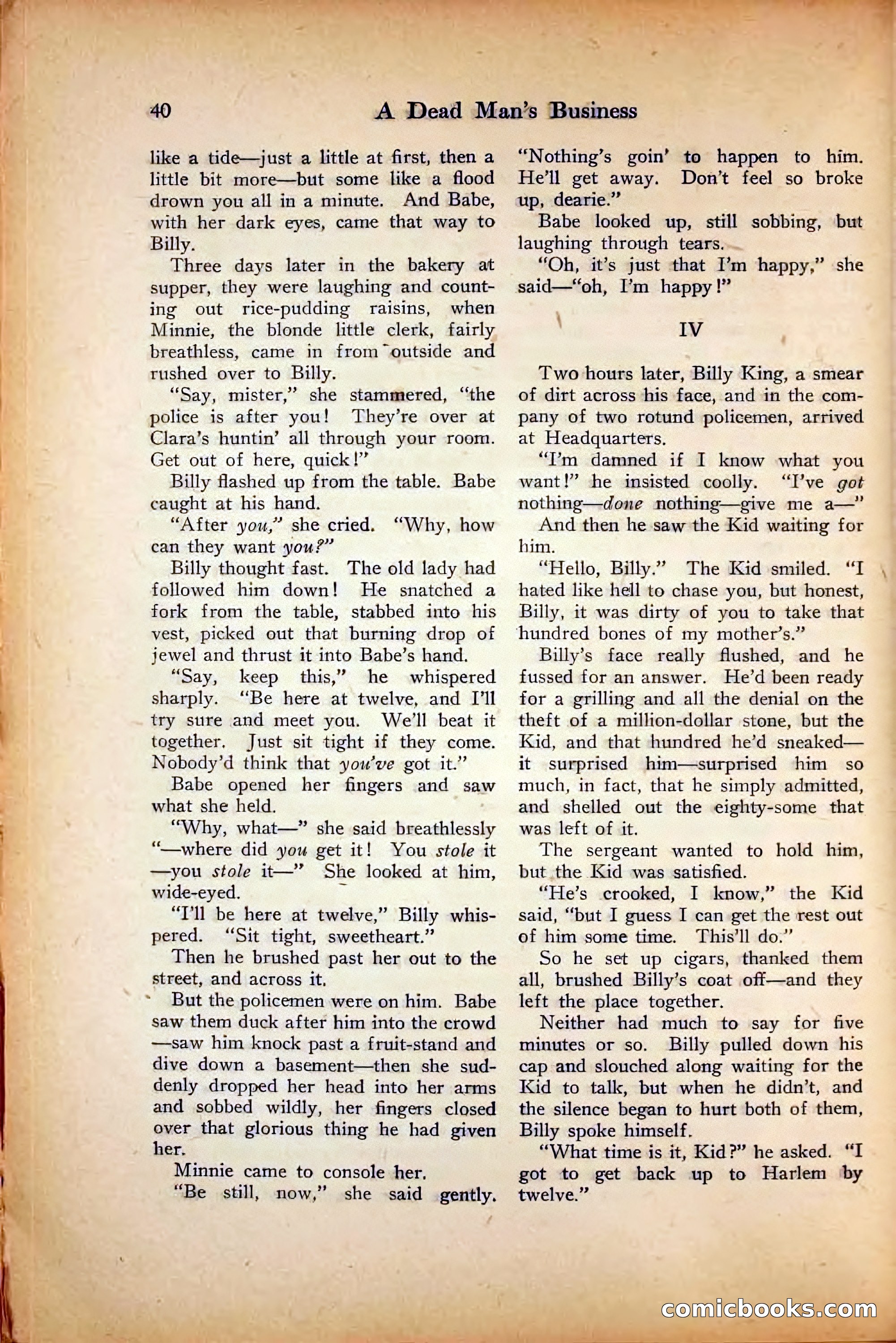 Saucy Stories, August 1, 1922 — page 42 of 132