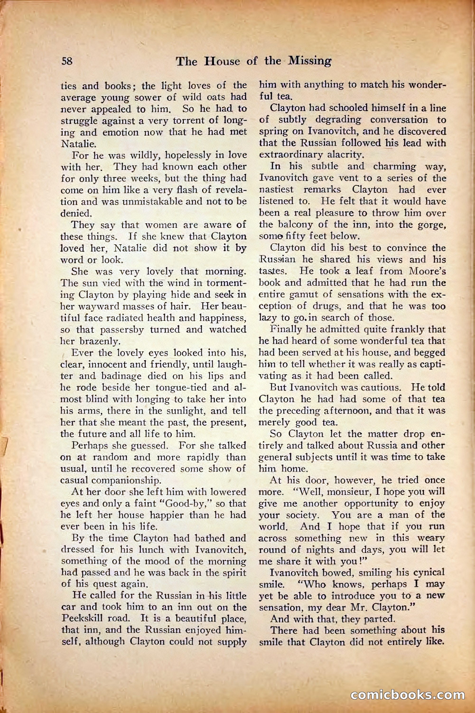 Saucy Stories, August 1, 1922 — page 60 of 132
