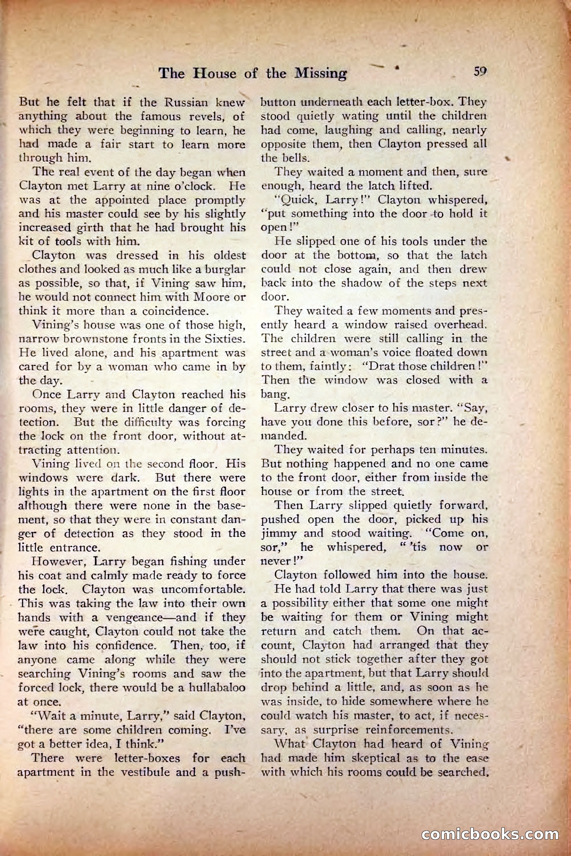 Saucy Stories, August 1, 1922 — page 61 of 132