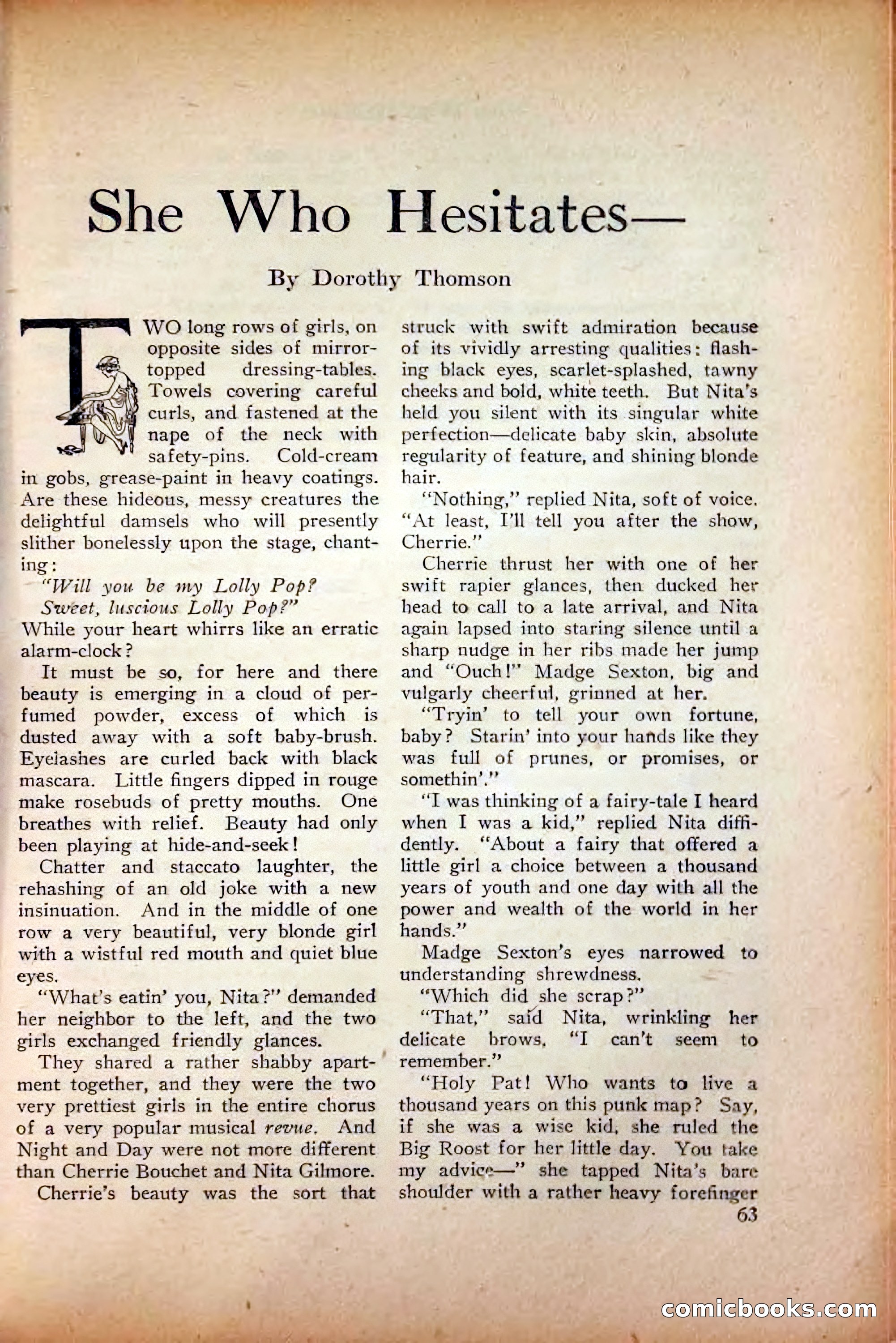 Saucy Stories, August 1, 1922 — page 65 of 132