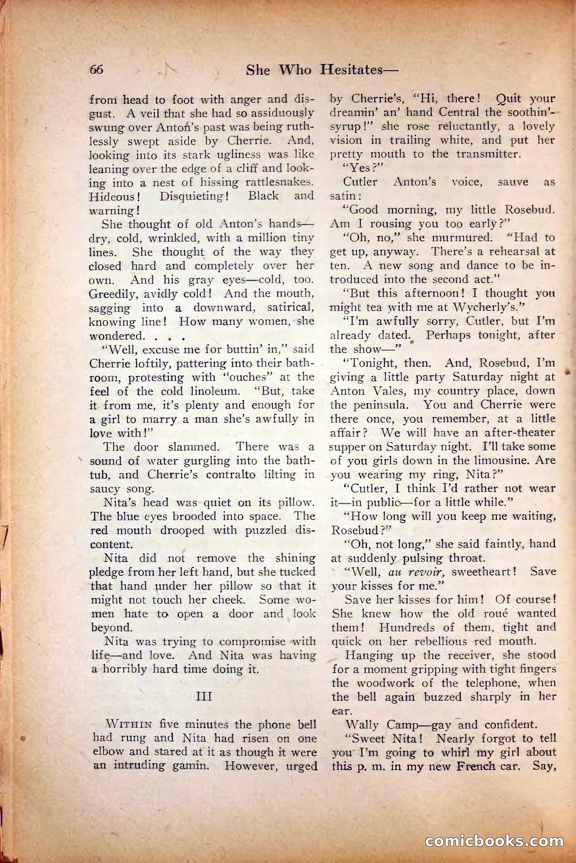 Saucy Stories, August 1, 1922 — page 68 of 132