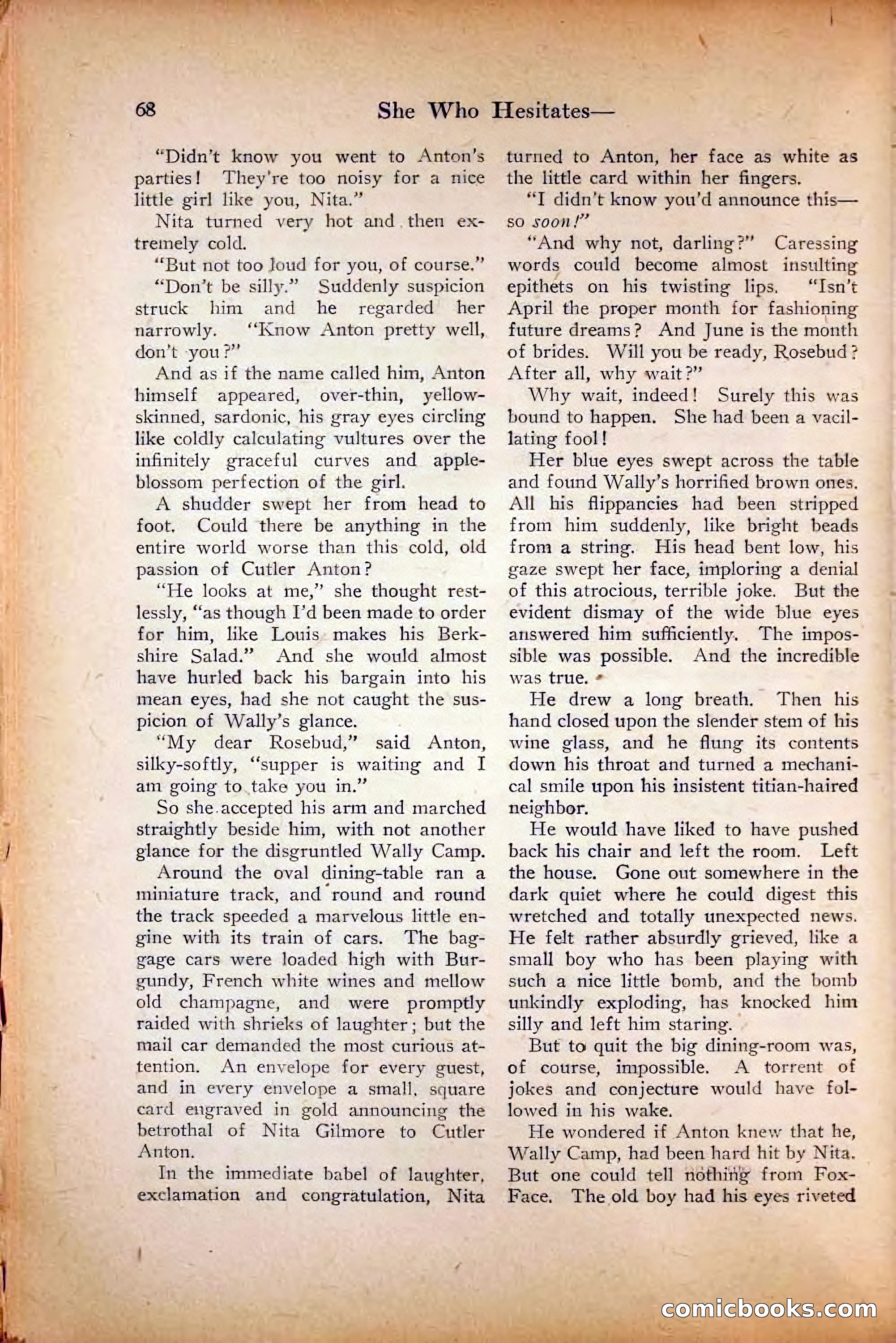 Saucy Stories, August 1, 1922 — page 70 of 132