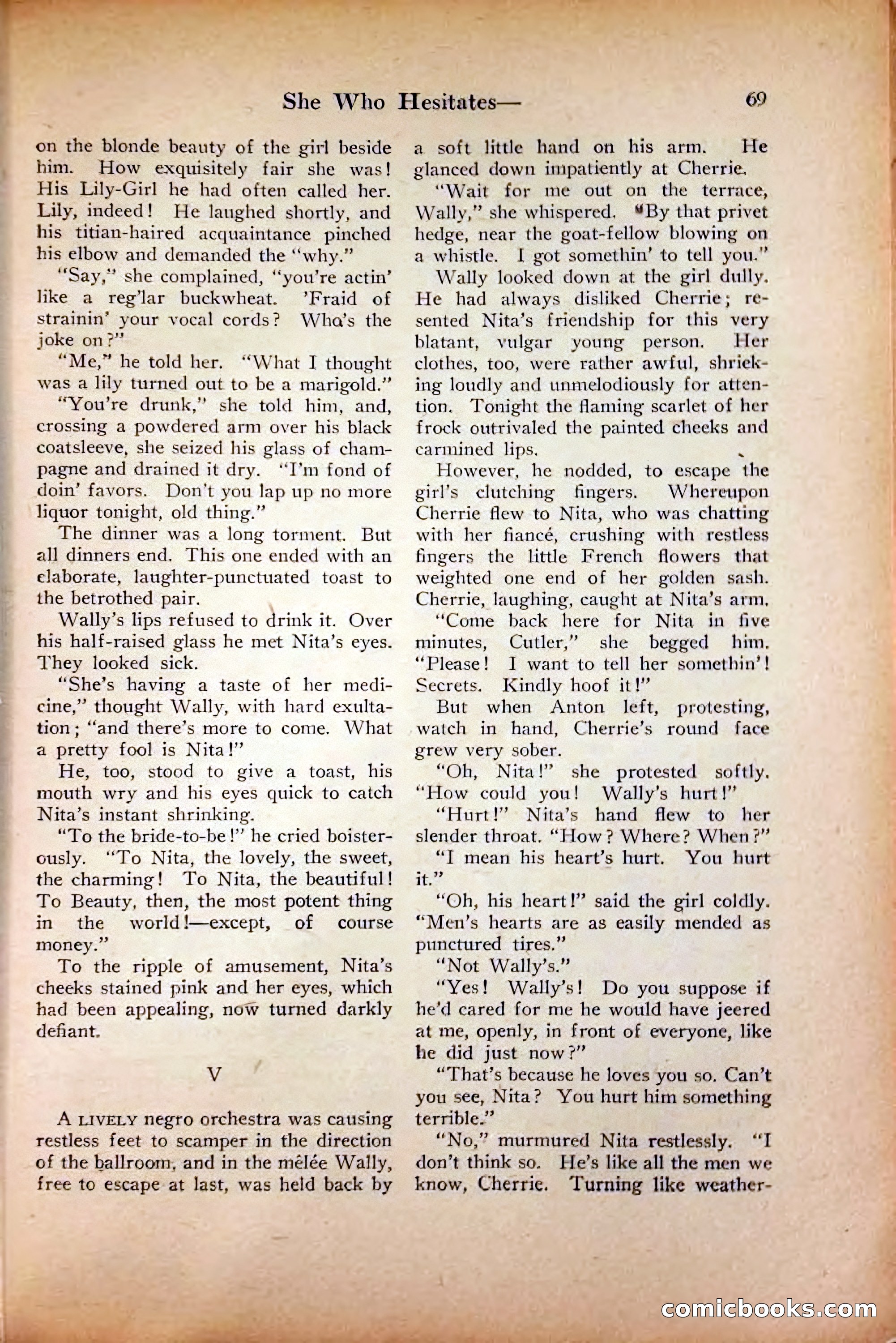 Saucy Stories, August 1, 1922 — page 71 of 132