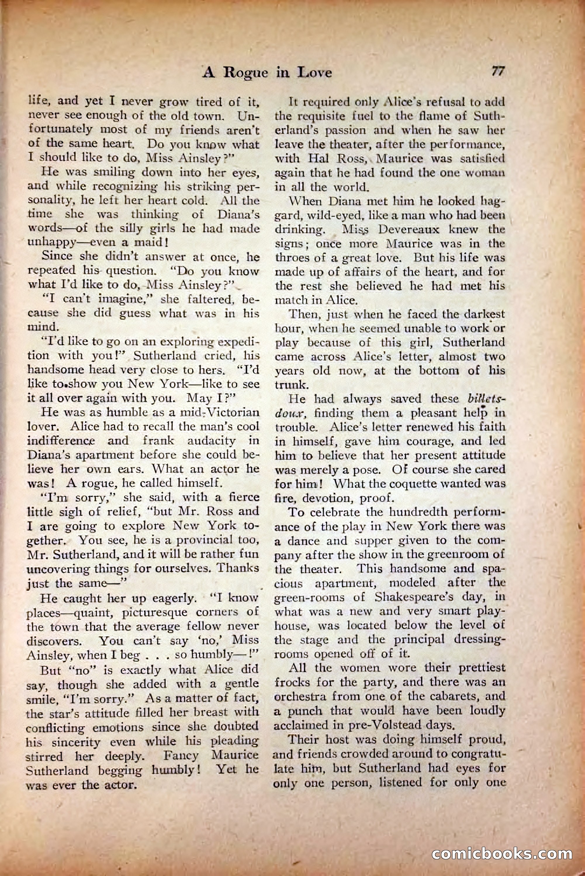 Saucy Stories, August 1, 1922 — page 79 of 132