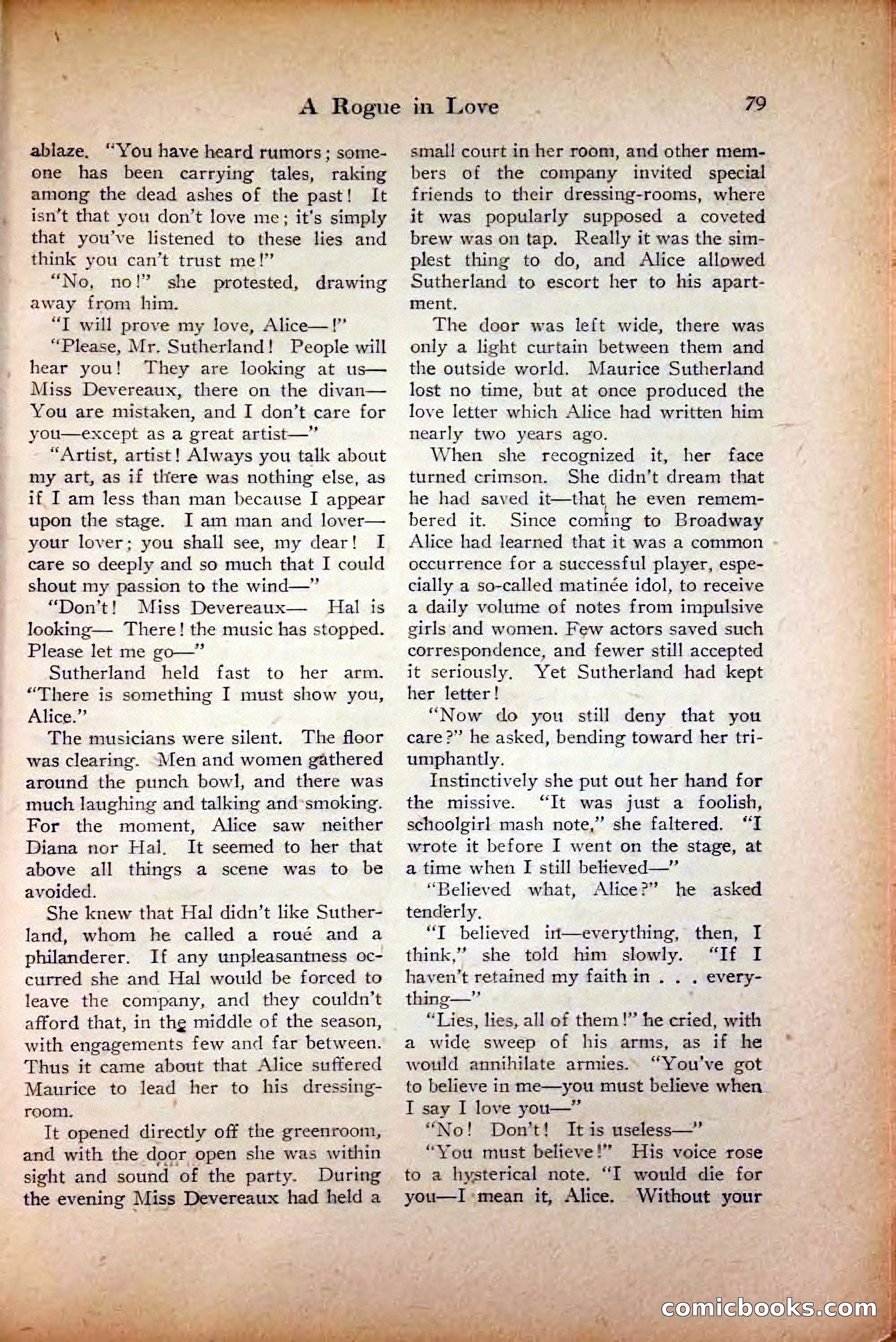Saucy Stories, August 1, 1922 — page 81 of 132