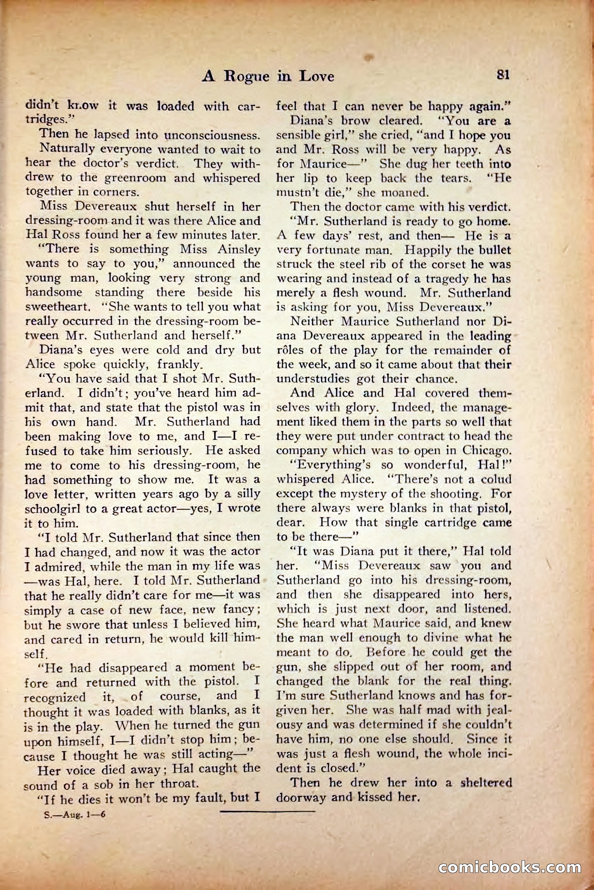 Saucy Stories, August 1, 1922 — page 83 of 132