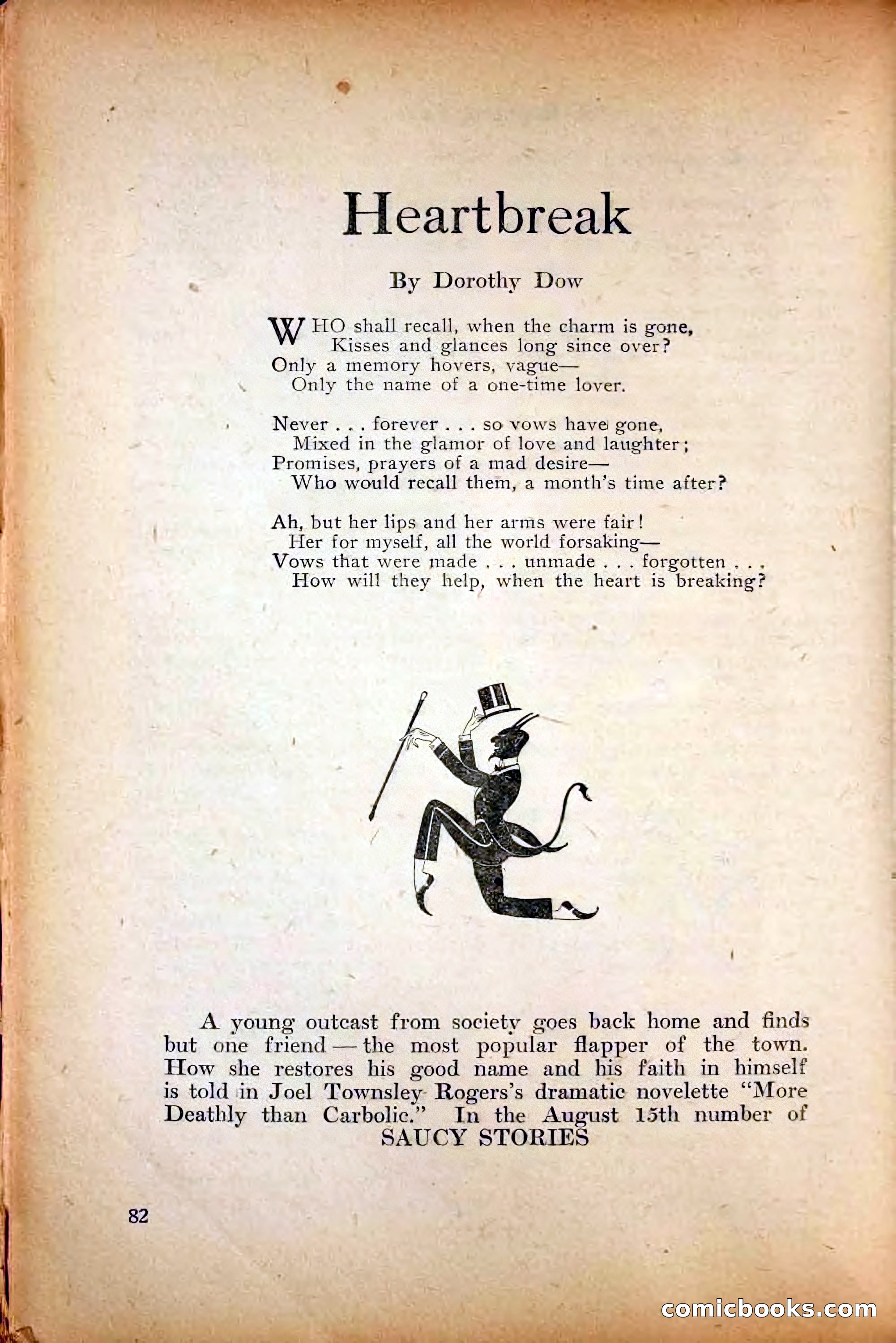 Saucy Stories, August 1, 1922 — page 84 of 132