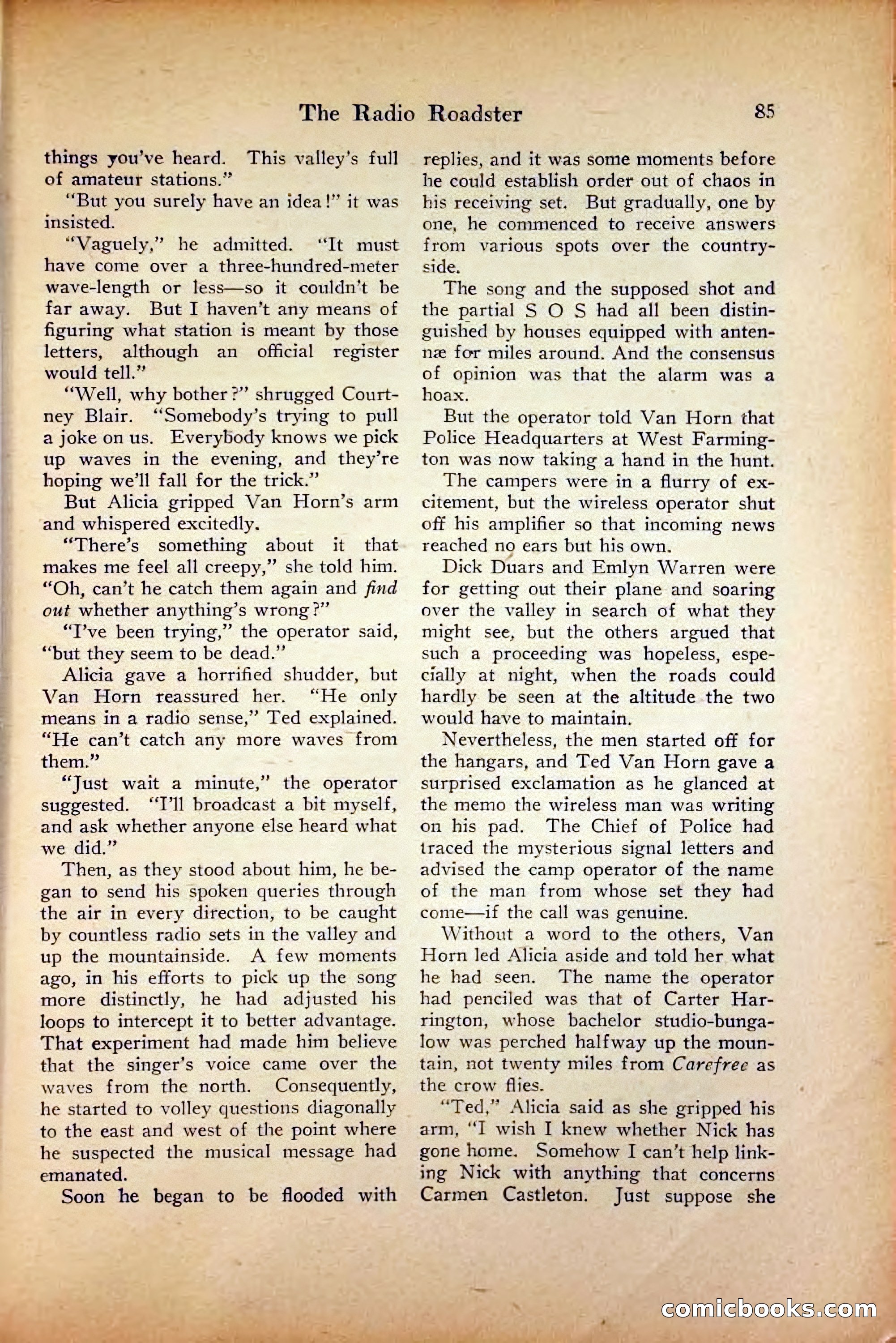 Saucy Stories, August 1, 1922 — page 87 of 132