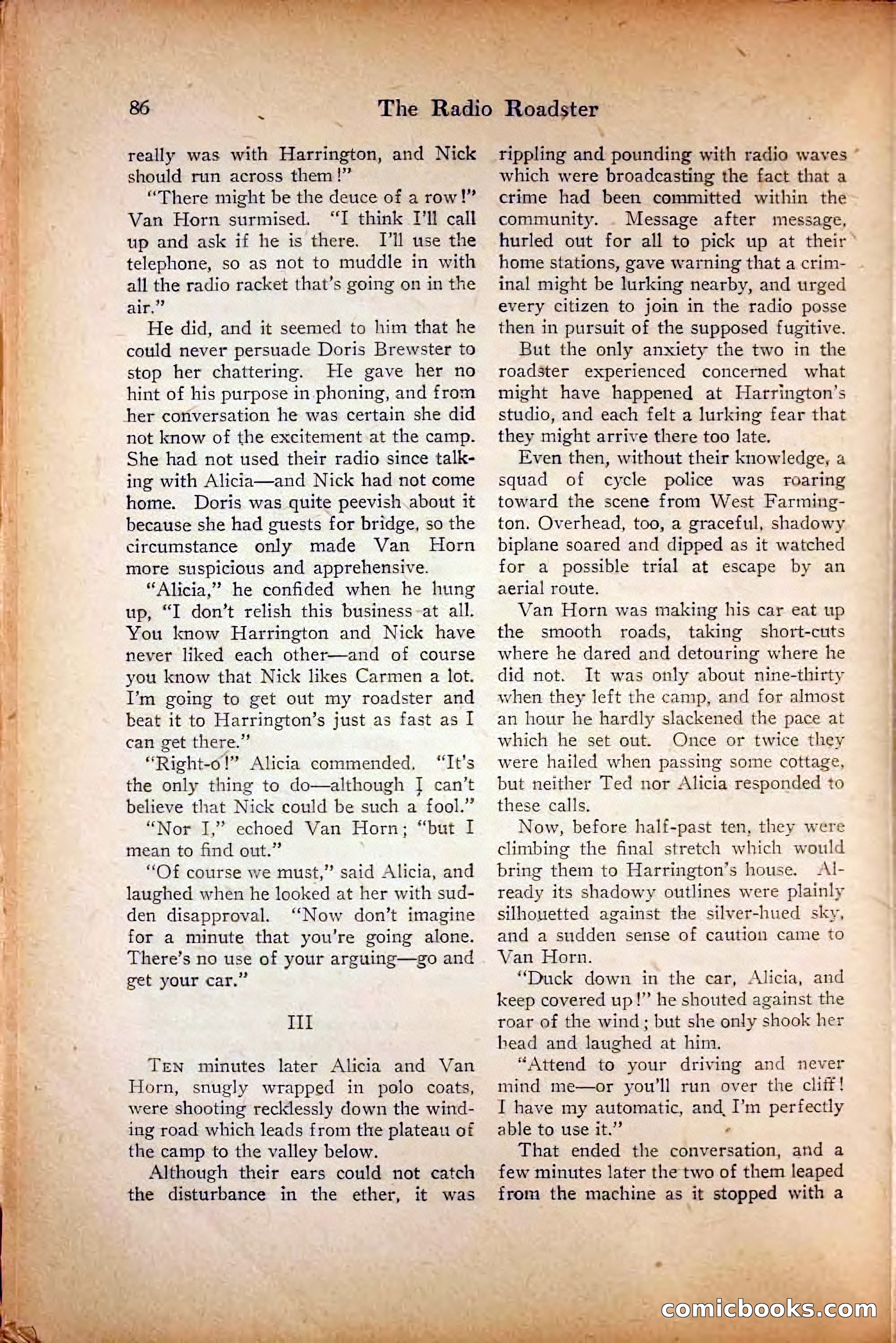 Saucy Stories, August 1, 1922 — page 88 of 132