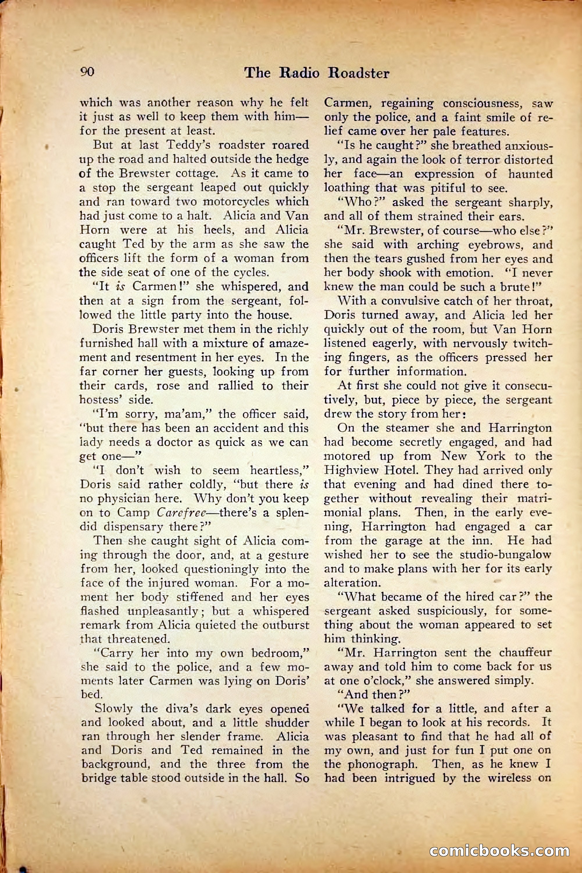 Saucy Stories, August 1, 1922 — page 92 of 132