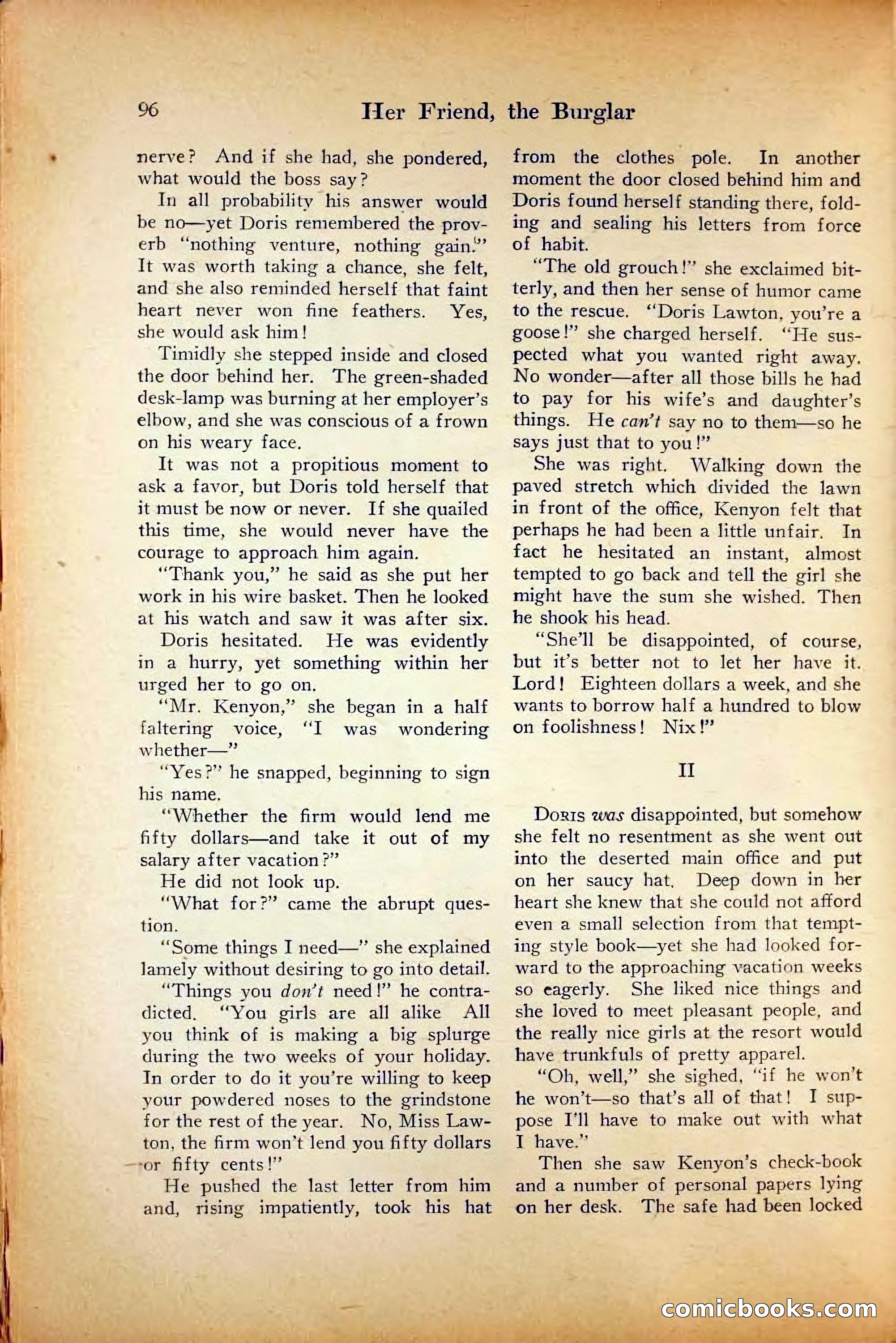 Saucy Stories, August 1, 1922 — page 98 of 132