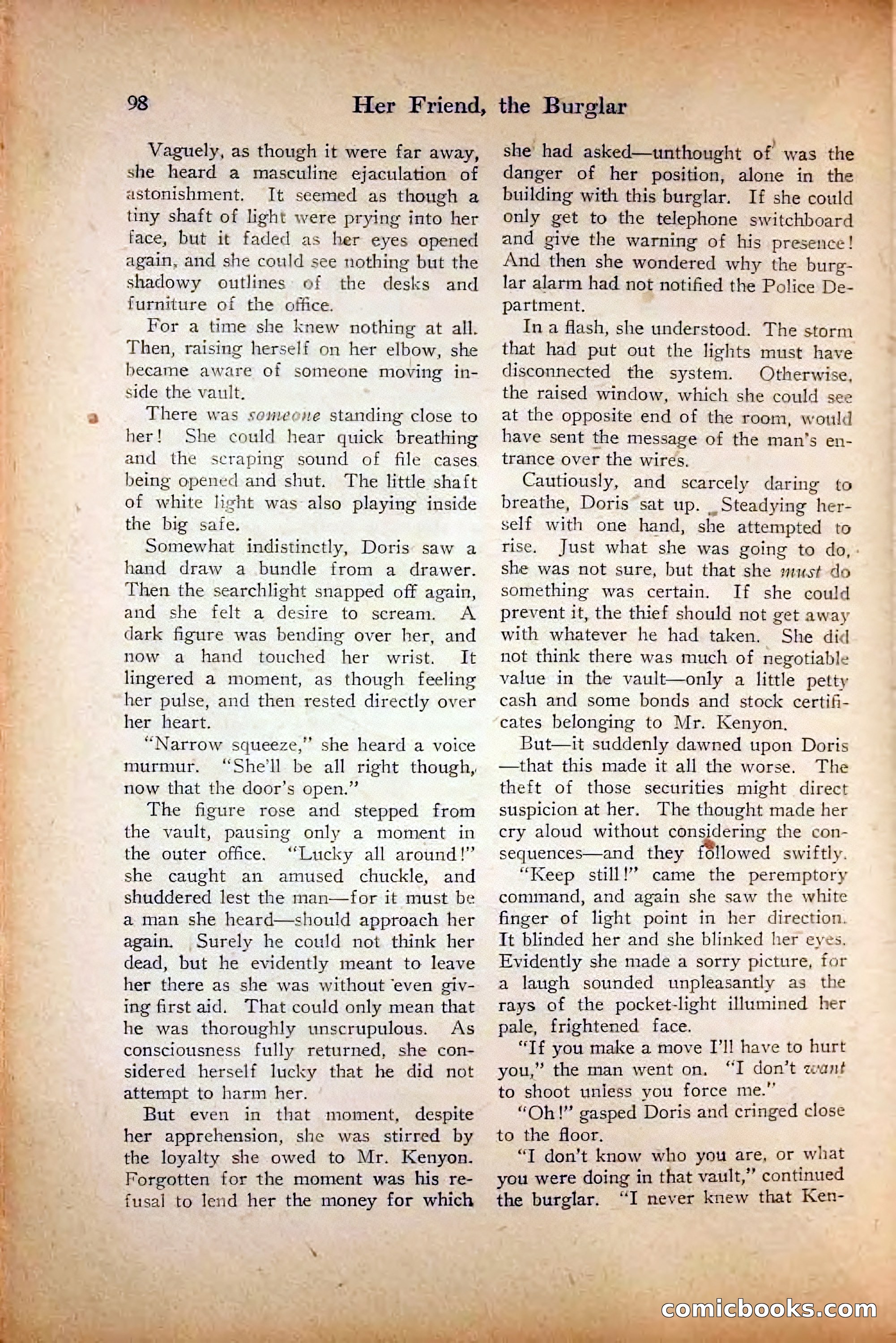Saucy Stories, August 1, 1922 — page 100 of 132