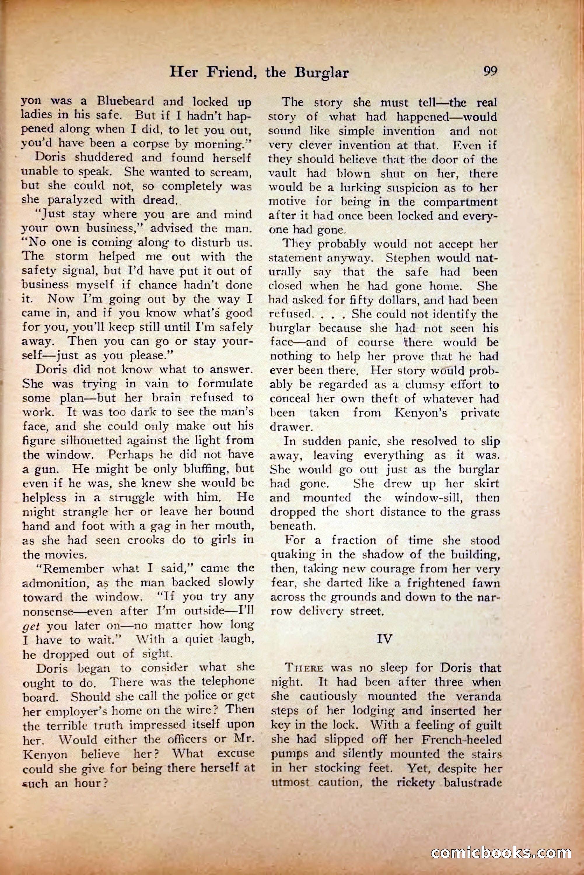 Saucy Stories, August 1, 1922 — page 101 of 132