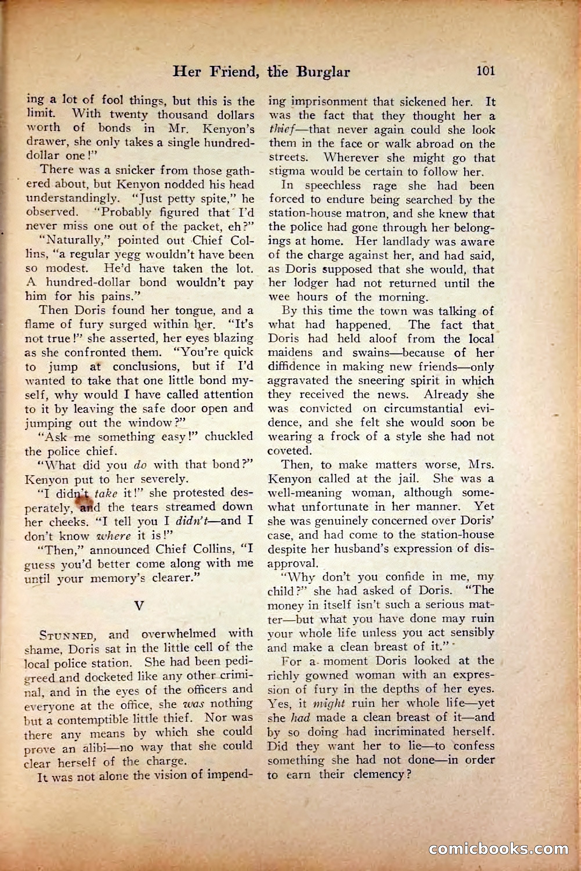 Saucy Stories, August 1, 1922 — page 103 of 132