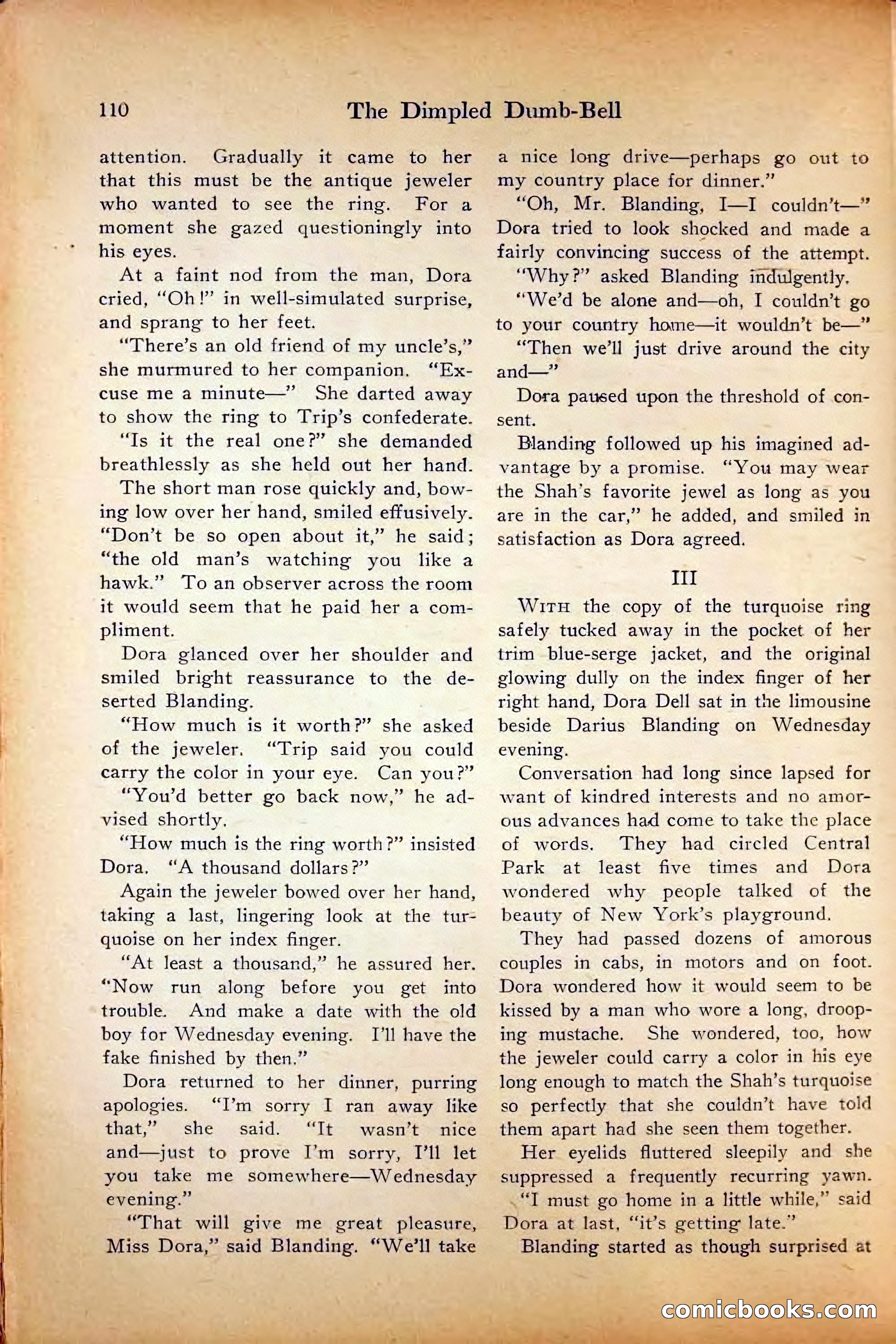 Saucy Stories, August 1, 1922 — page 112 of 132