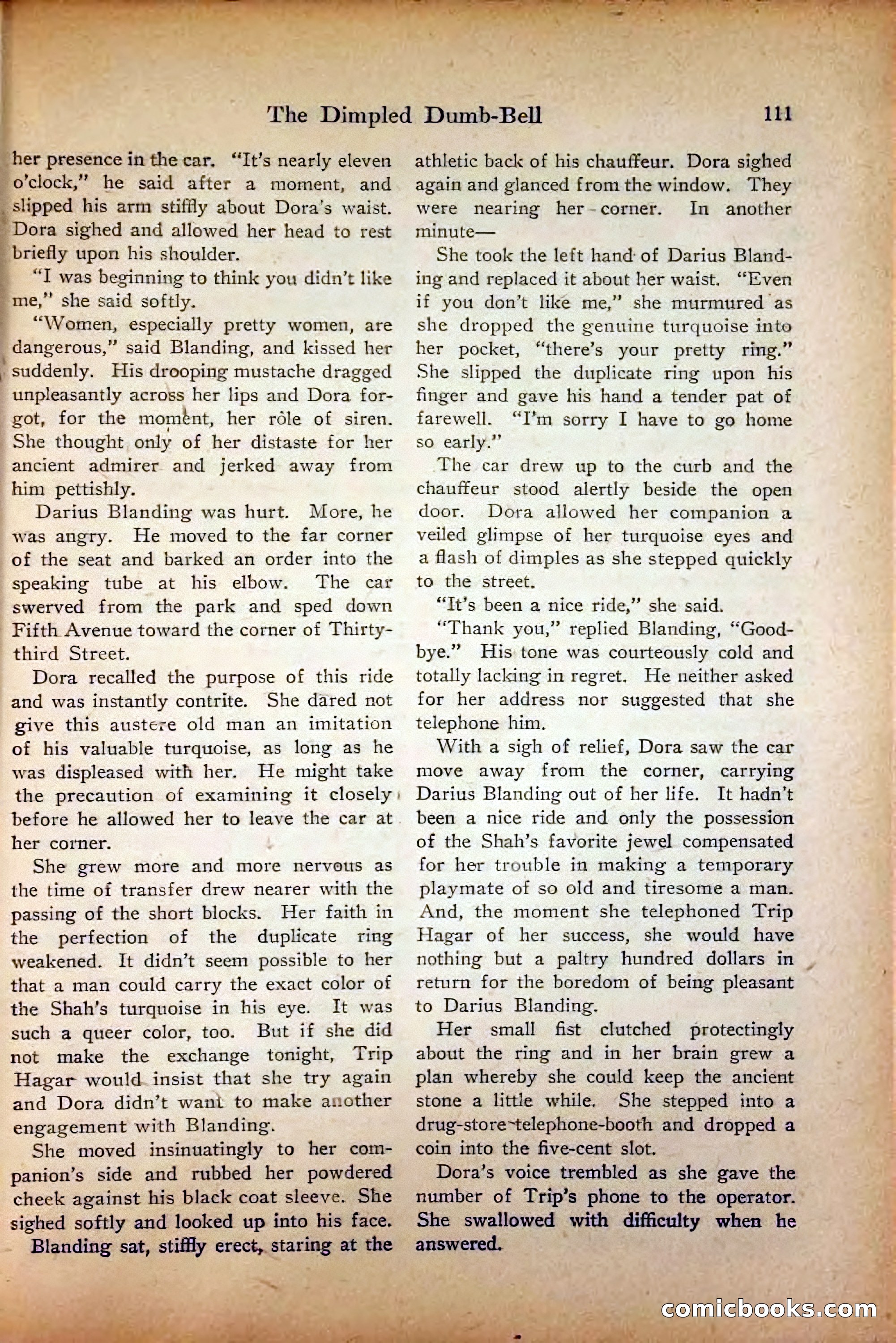Saucy Stories, August 1, 1922 — page 113 of 132