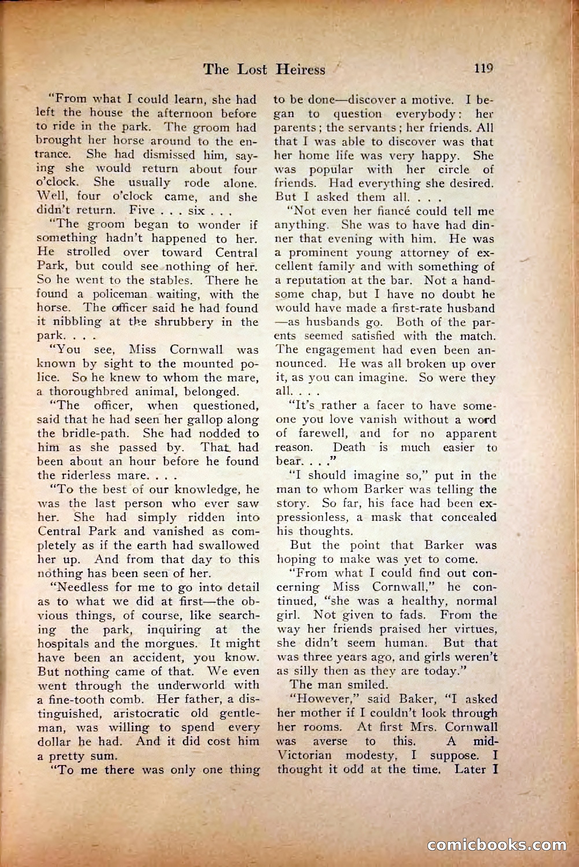 Saucy Stories, August 1, 1922 — page 121 of 132