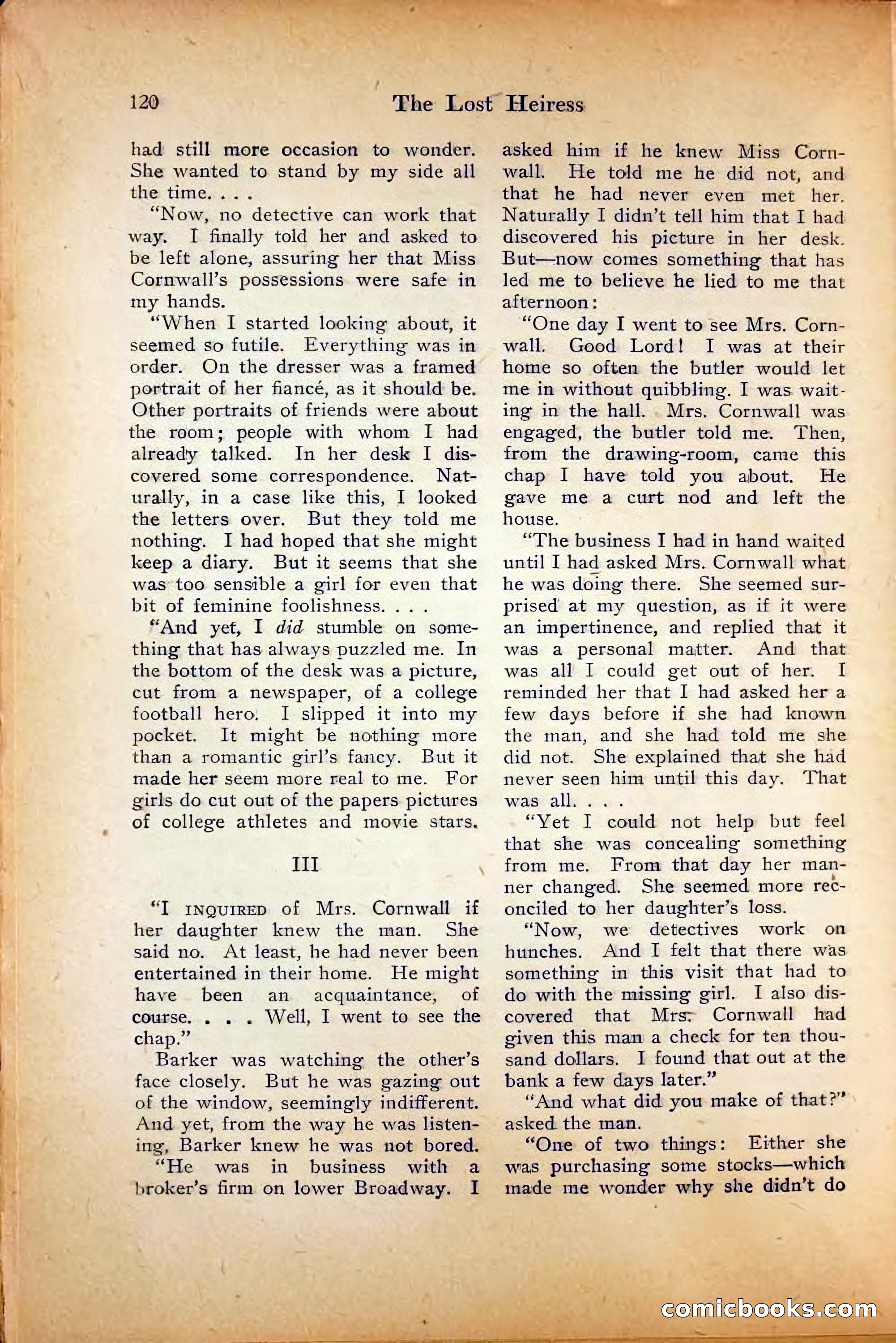 Saucy Stories, August 1, 1922 — page 122 of 132