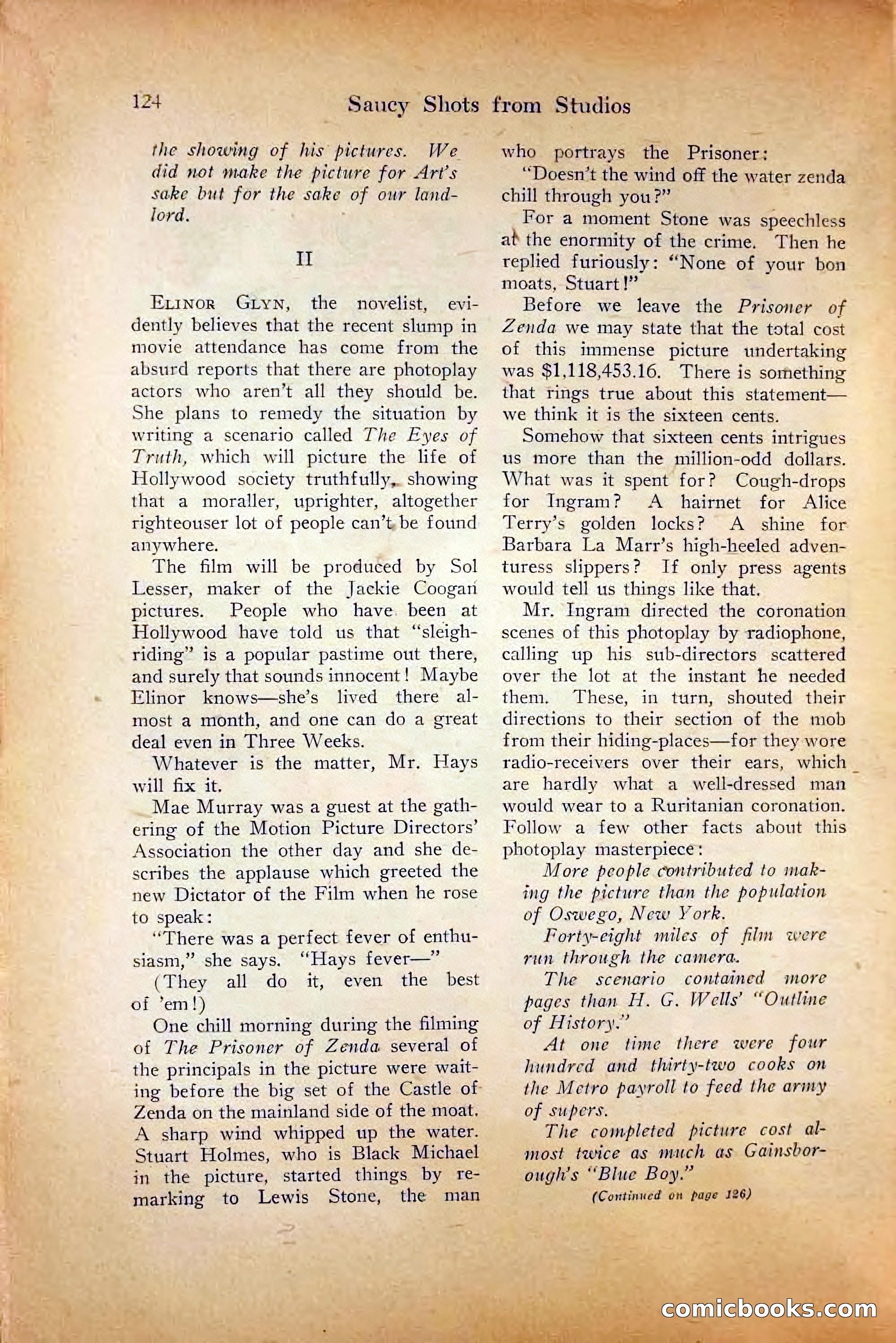 Saucy Stories, August 1, 1922 — page 126 of 132