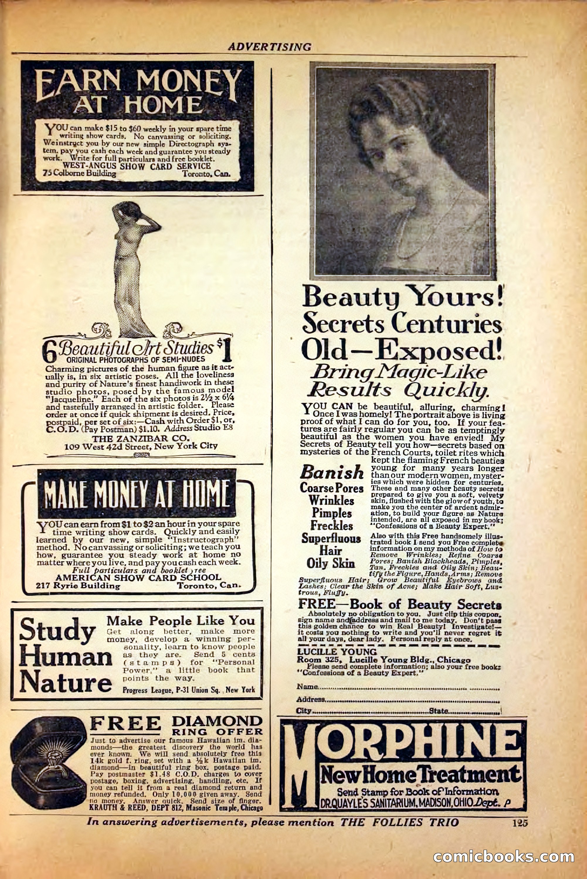Saucy Stories, August 1, 1922 — page 127 of 132