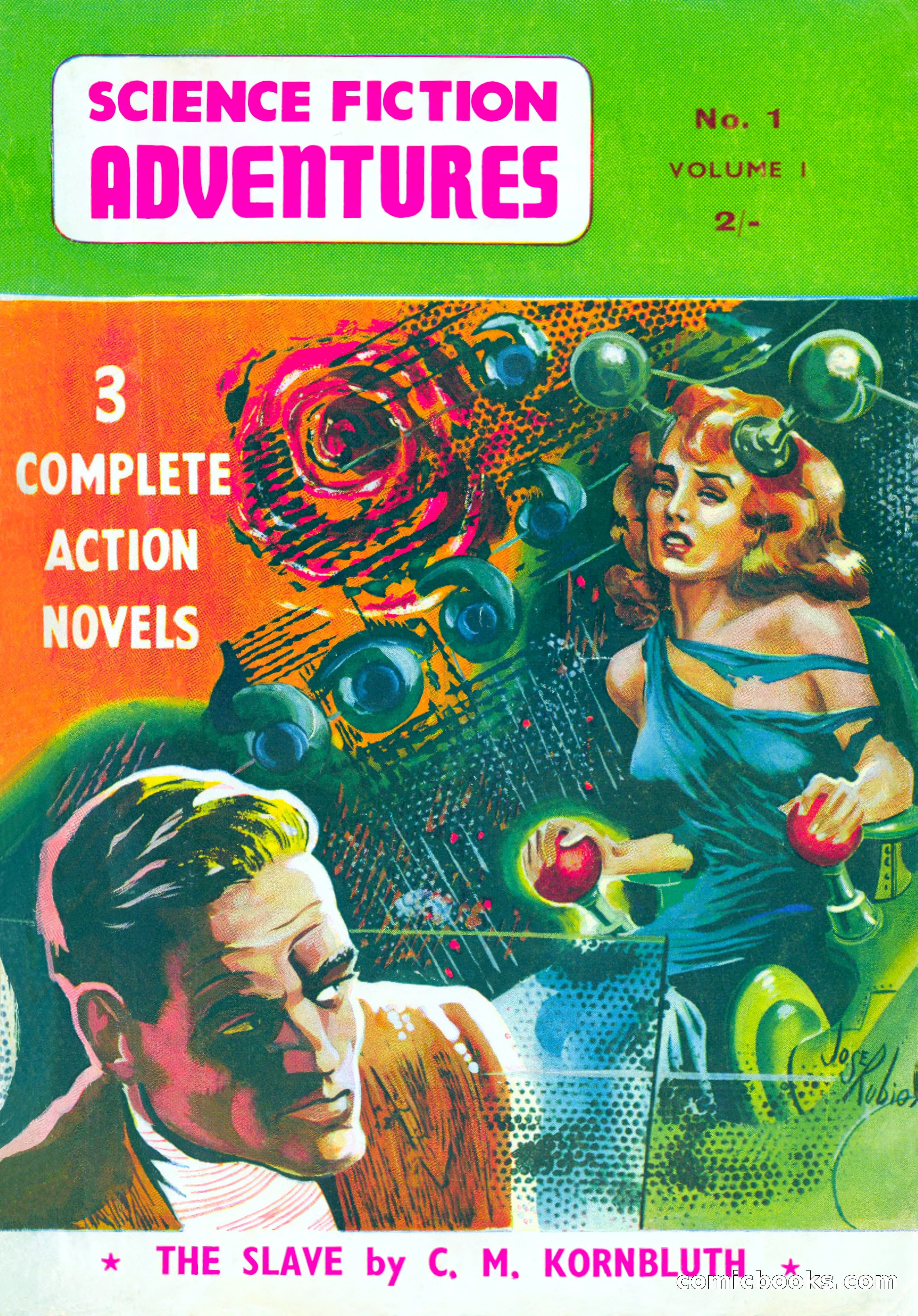 Science Fiction Adventures, Volume 1, No. 1